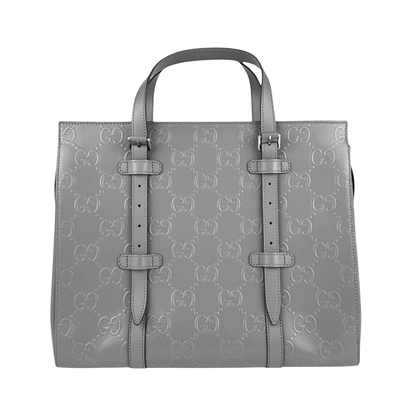 Gucci Micro guccissima Grey Leather Bag