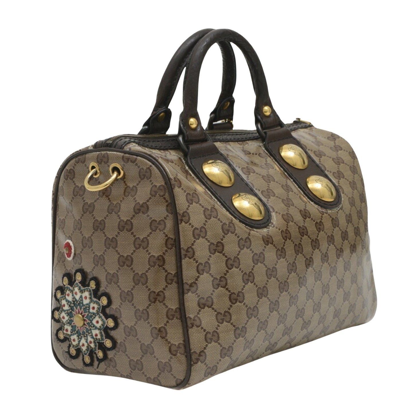 Gucci Brown Canvas Bag