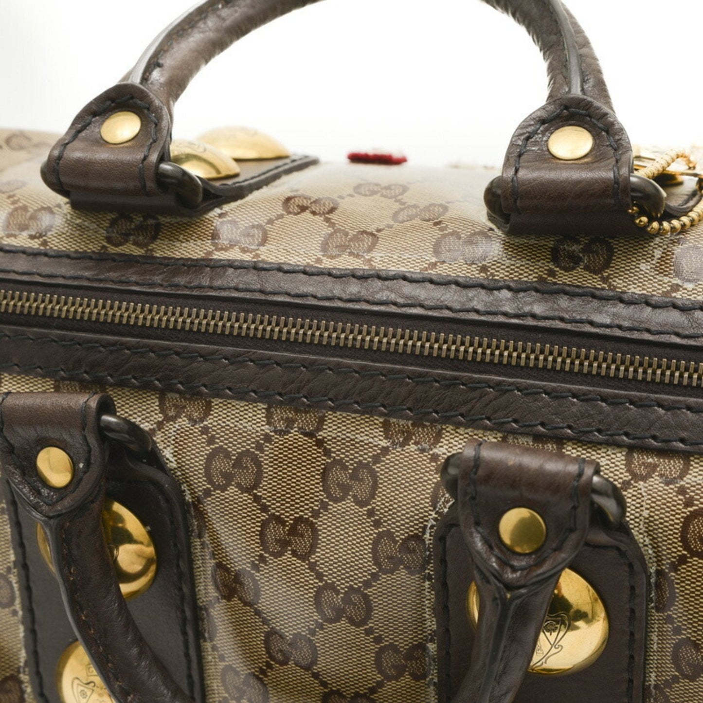 Gucci Brown Canvas Bag