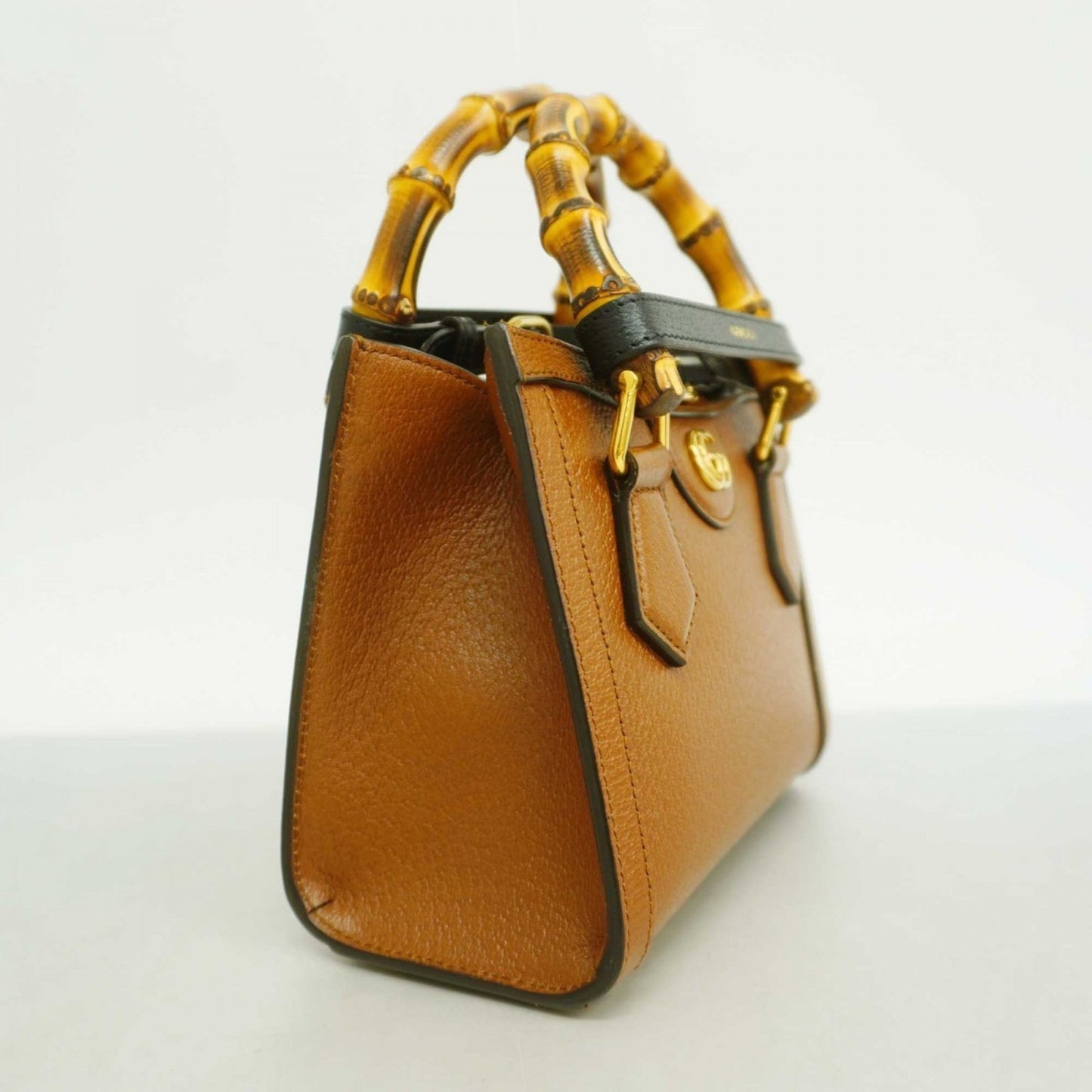 Gucci Diana Brown Leather Bag
