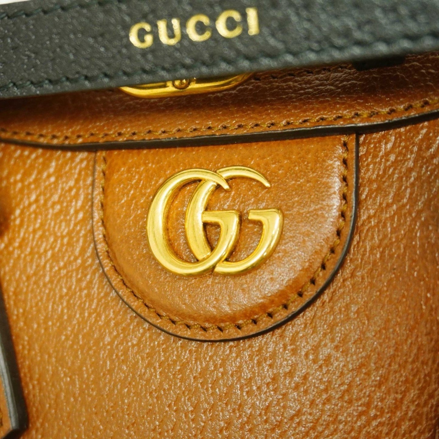 Gucci Diana Brown Leather Bag