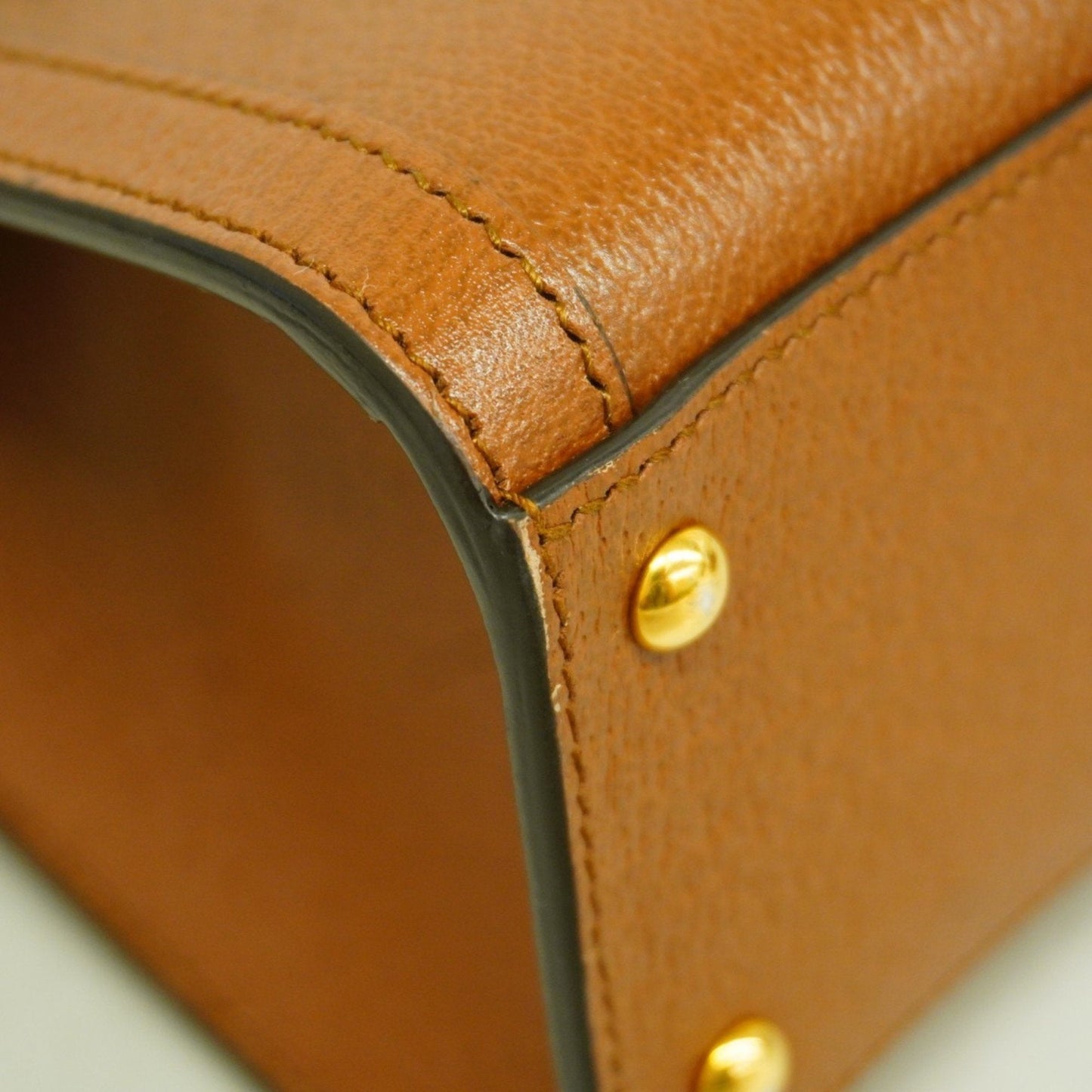 Gucci Diana Brown Leather Bag
