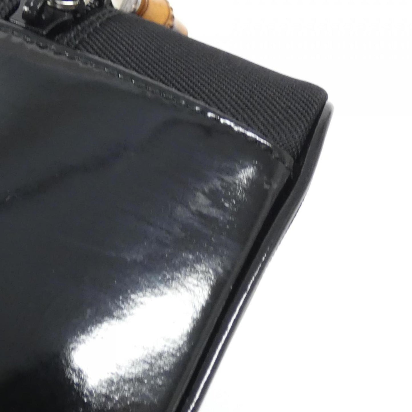 Gucci Bamboo Black Synthetic Bag