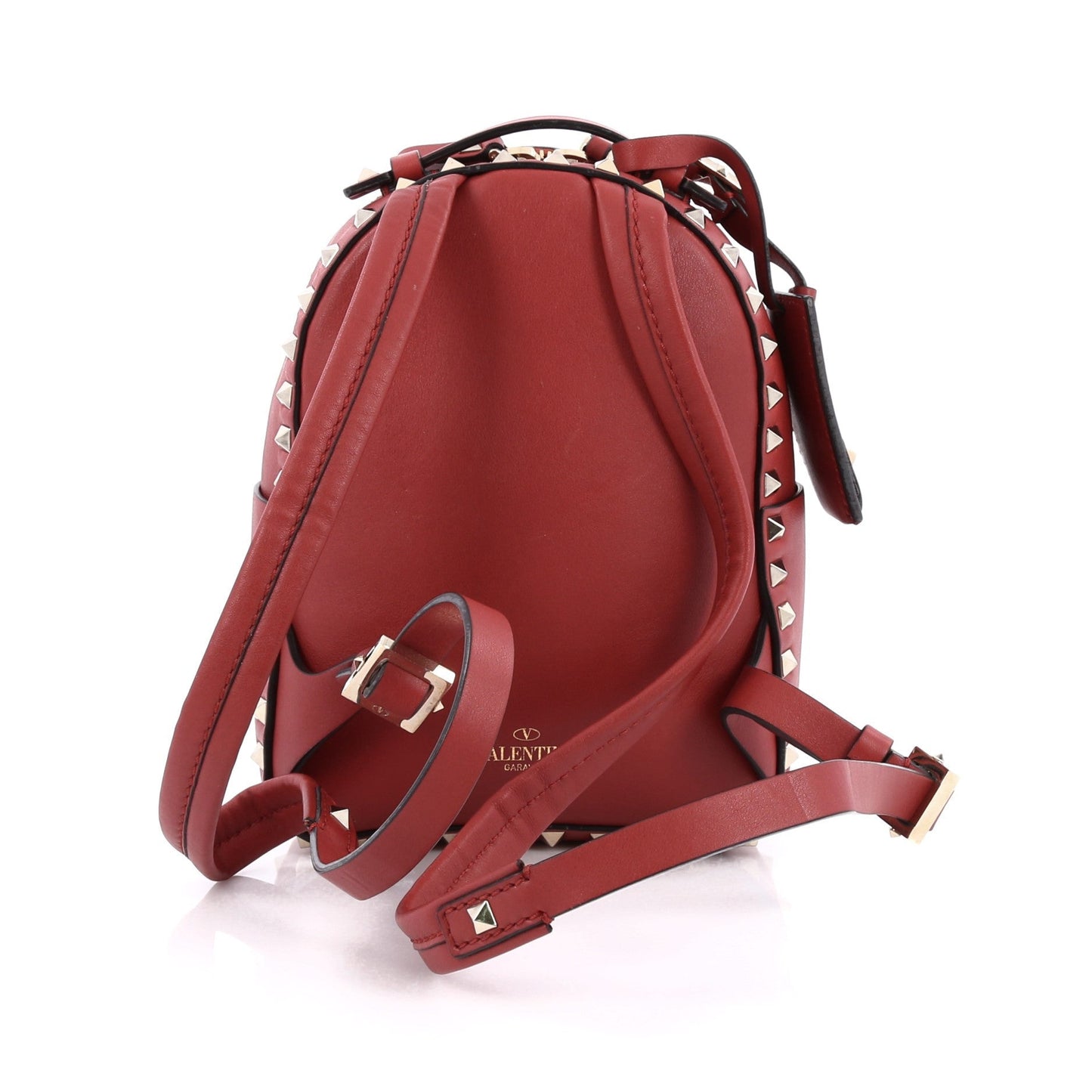 Rockstud Backpack Leather Mini