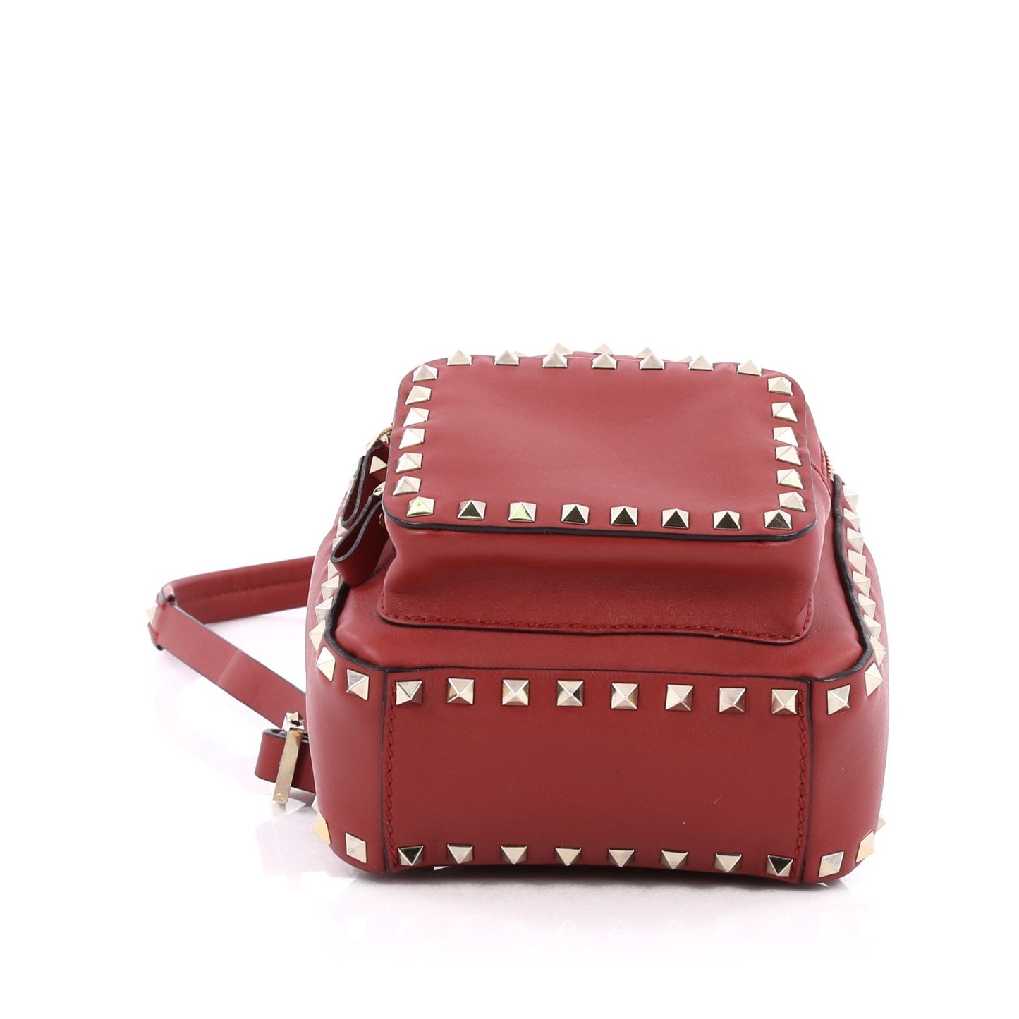 Rockstud Backpack Leather Mini