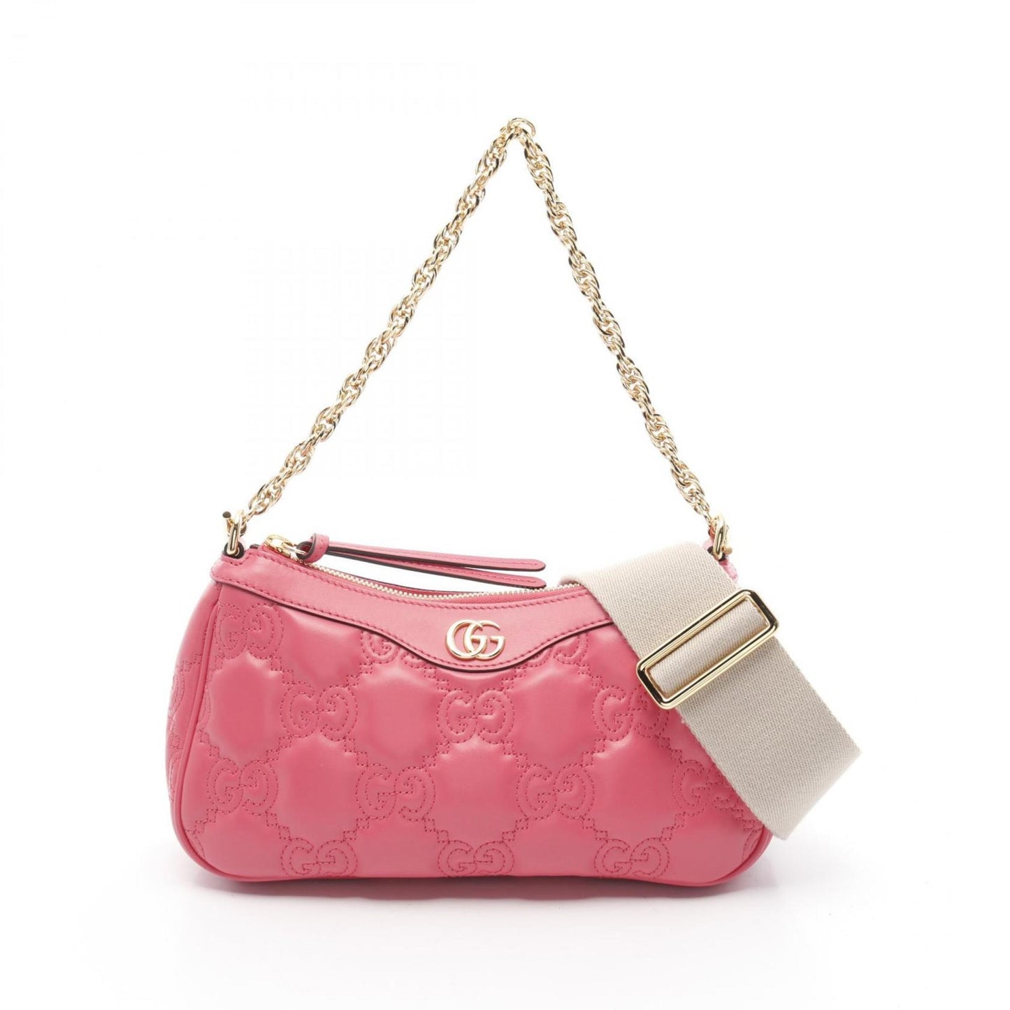 Gucci Pink Leather Bag