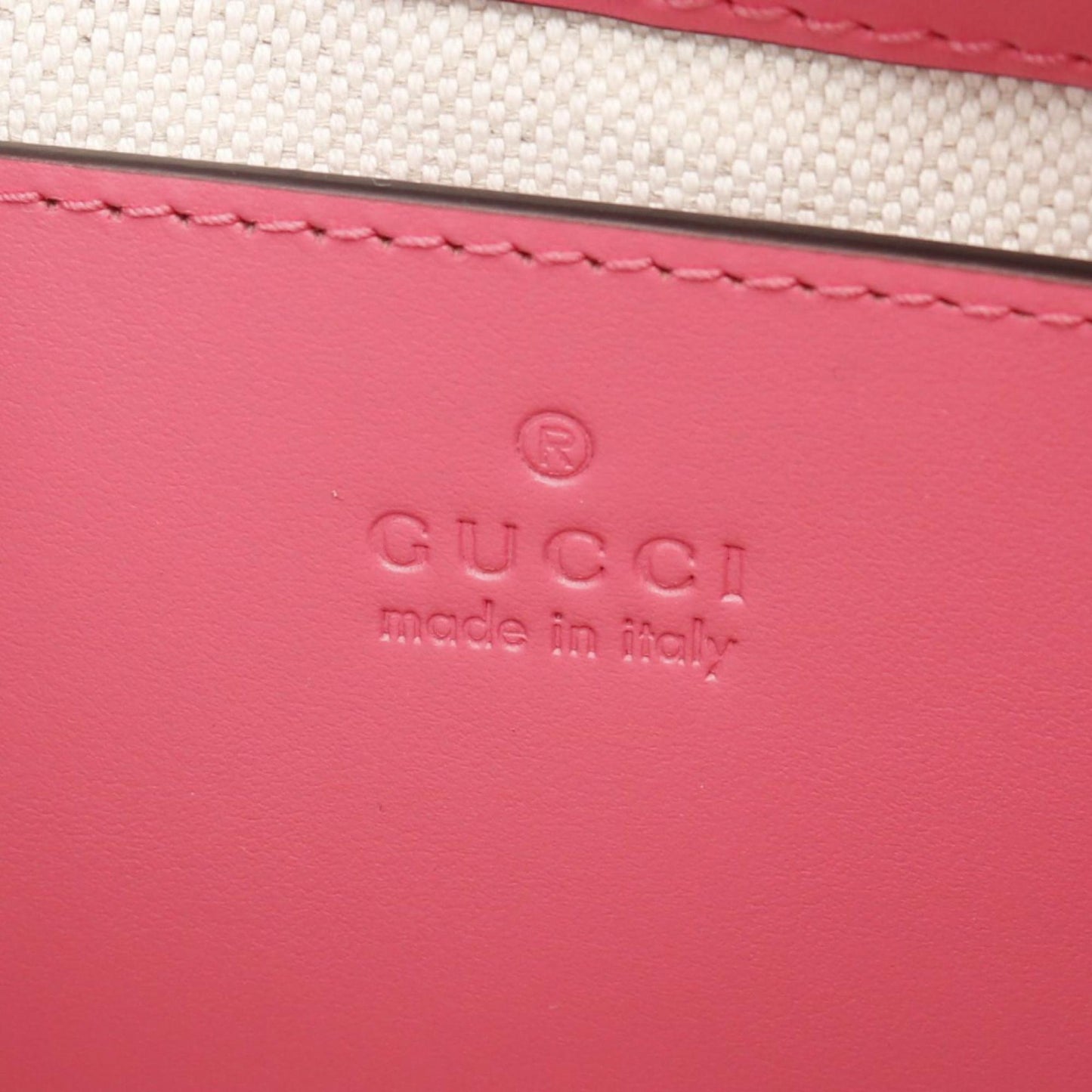 Gucci Pink Leather Bag