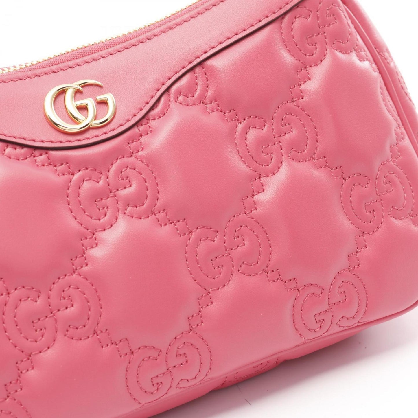 Gucci Pink Leather Bag