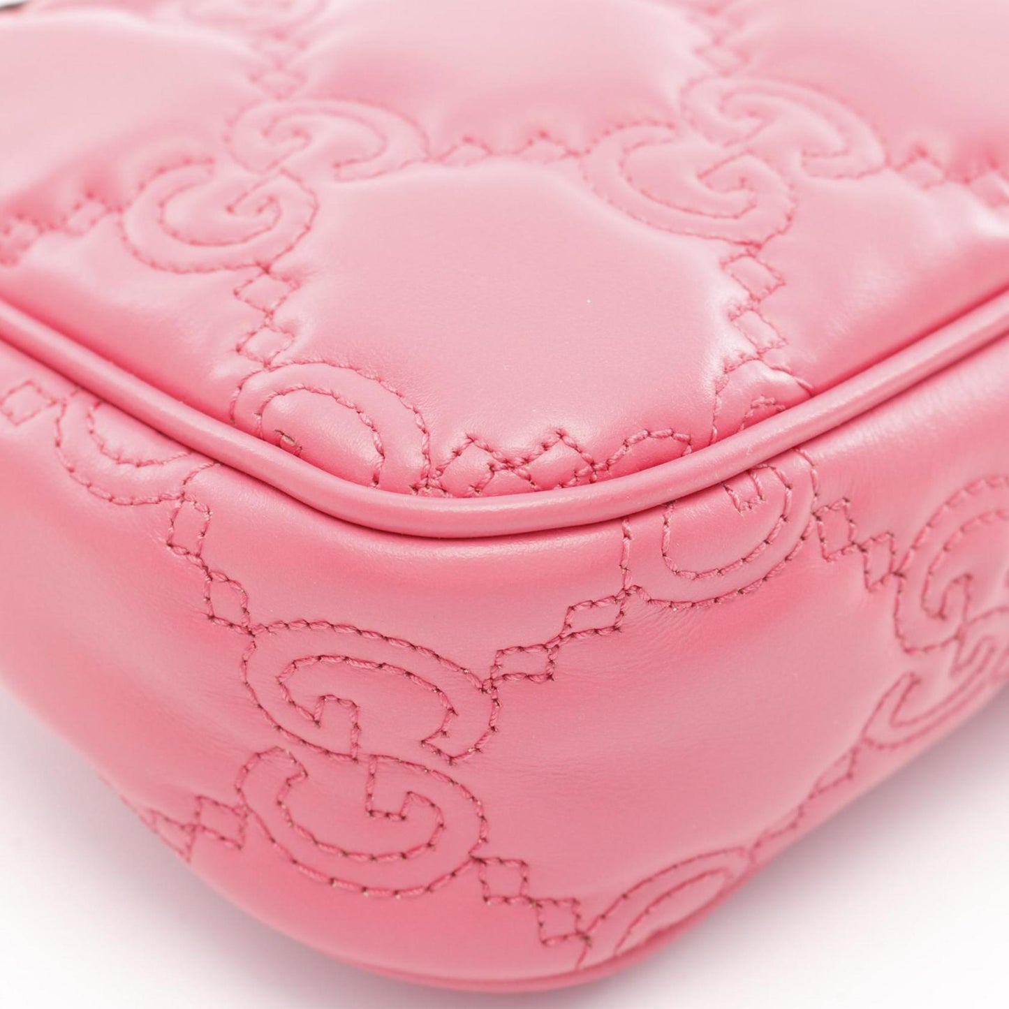 Gucci Pink Leather Bag
