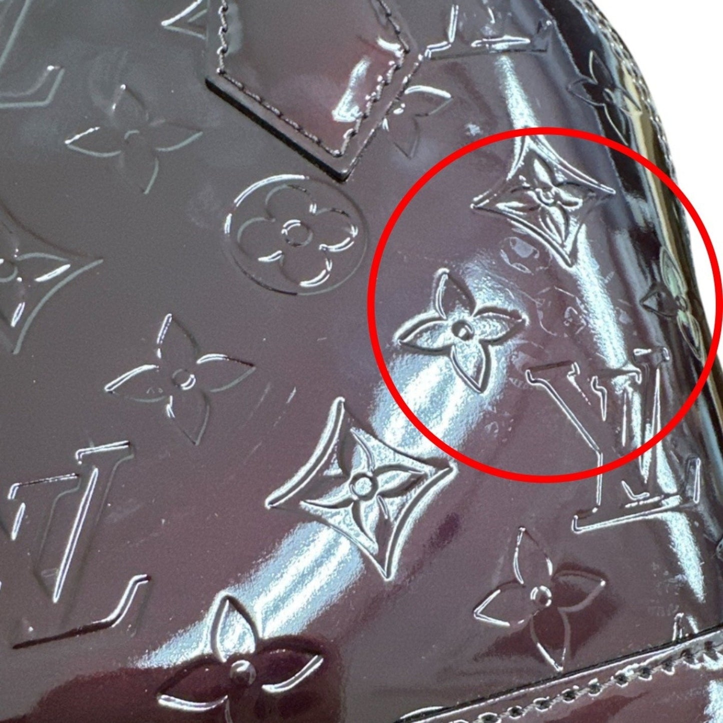 Louis Vuitton Red Canvas Bag