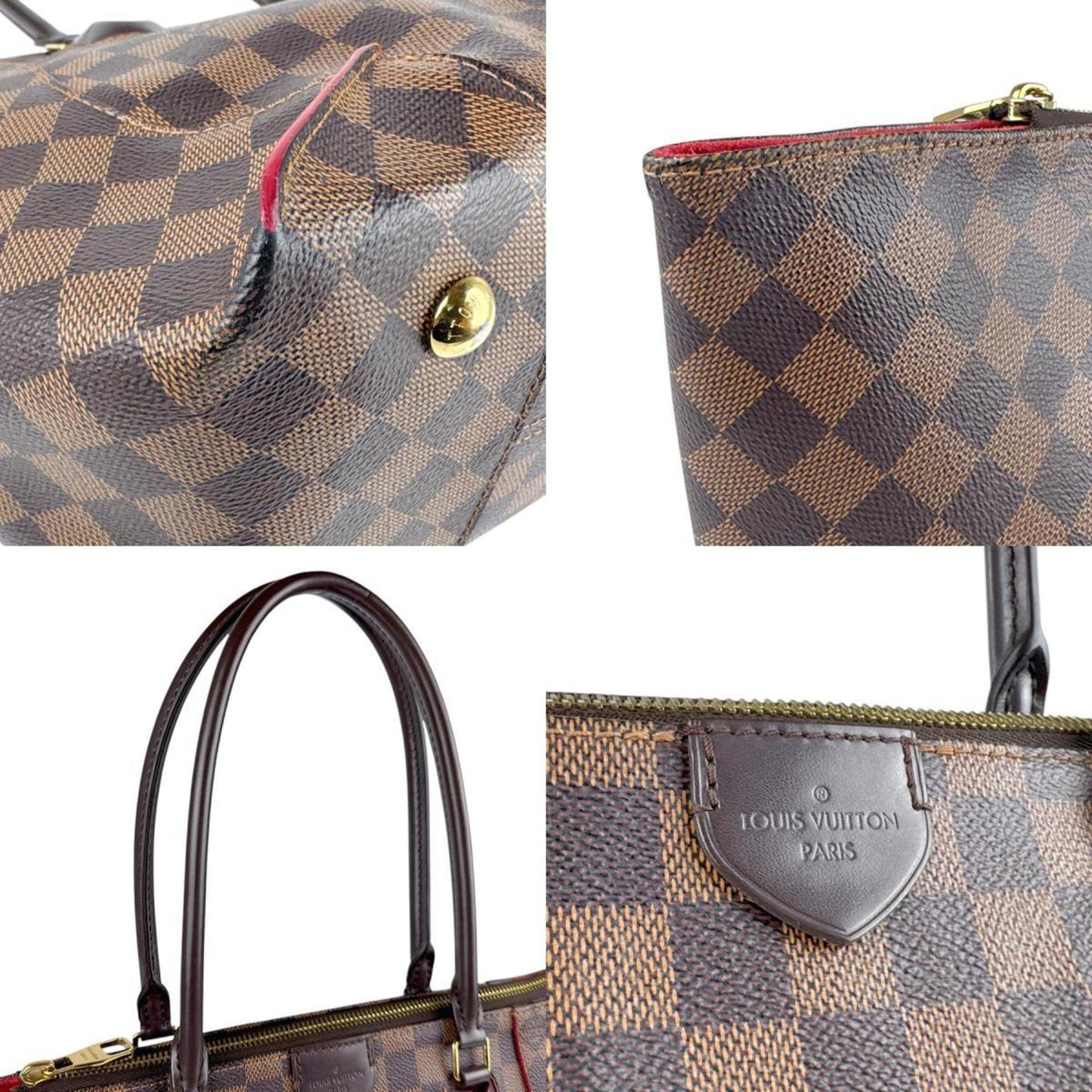 Louis Vuitton Caissa Brown Canvas Bag