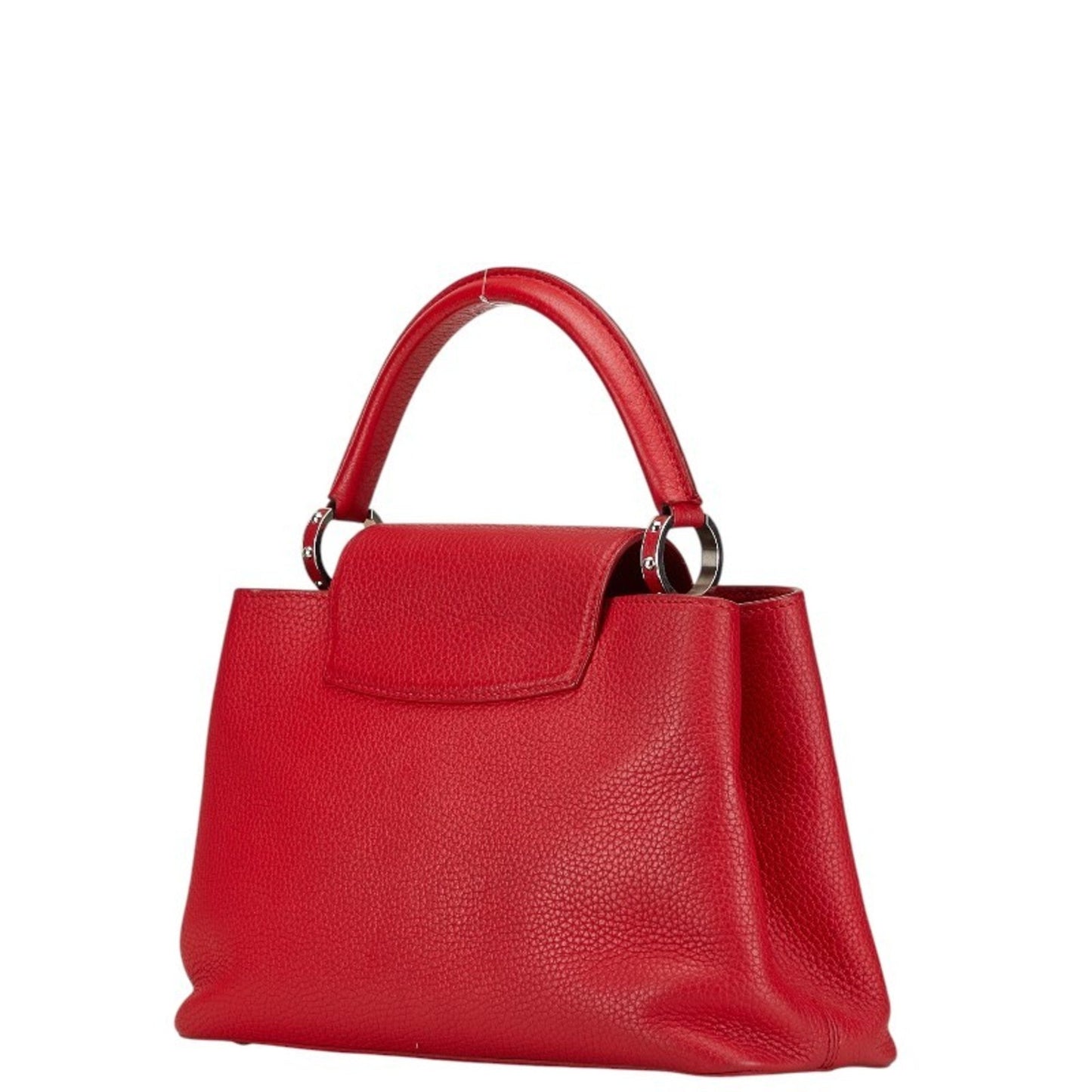 Louis Vuitton Capucines Red Leather Bag