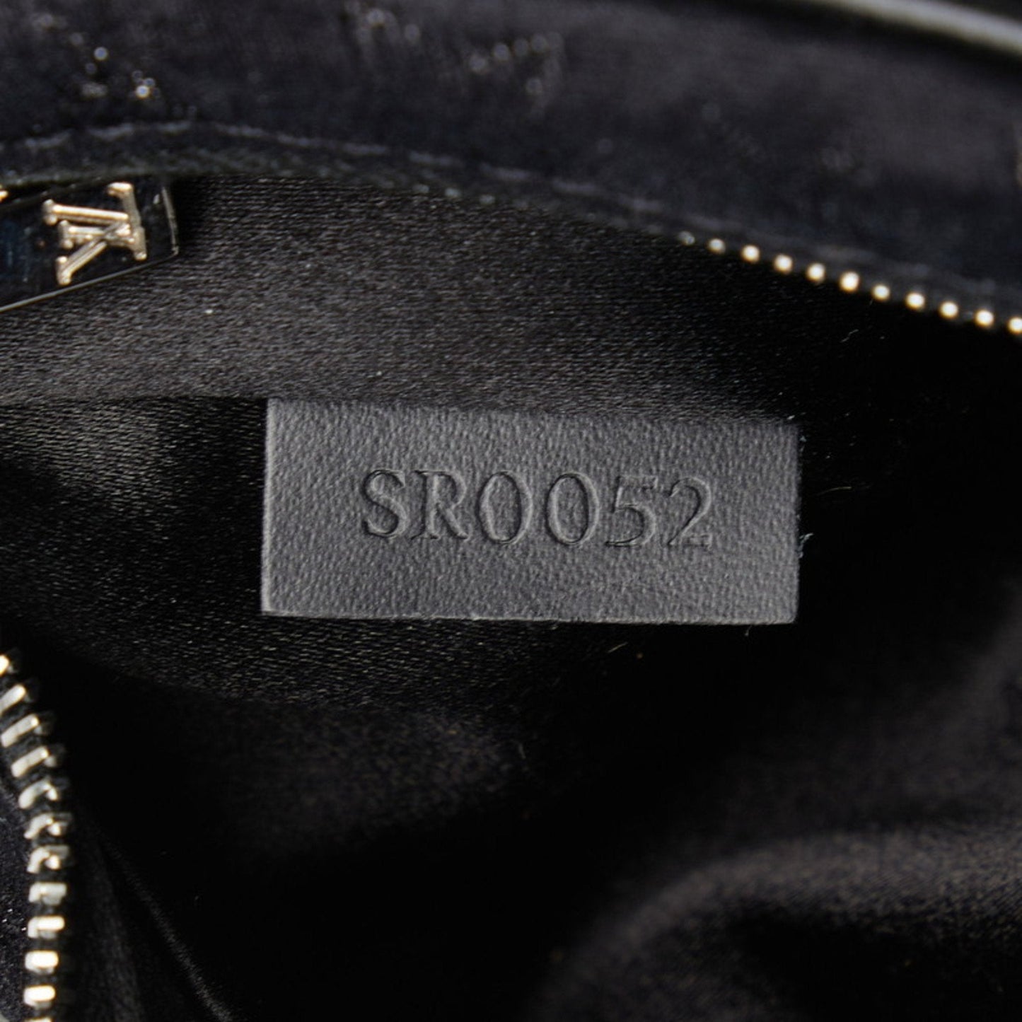Louis Vuitton Boulogne Black Silk Bag