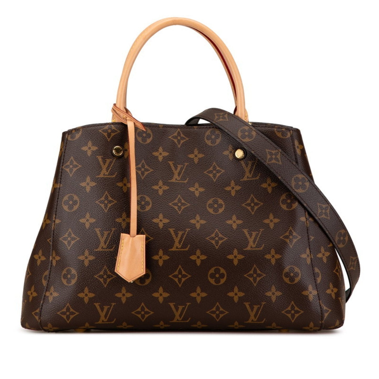 Louis Vuitton Montaigne Brown Canvas Bag