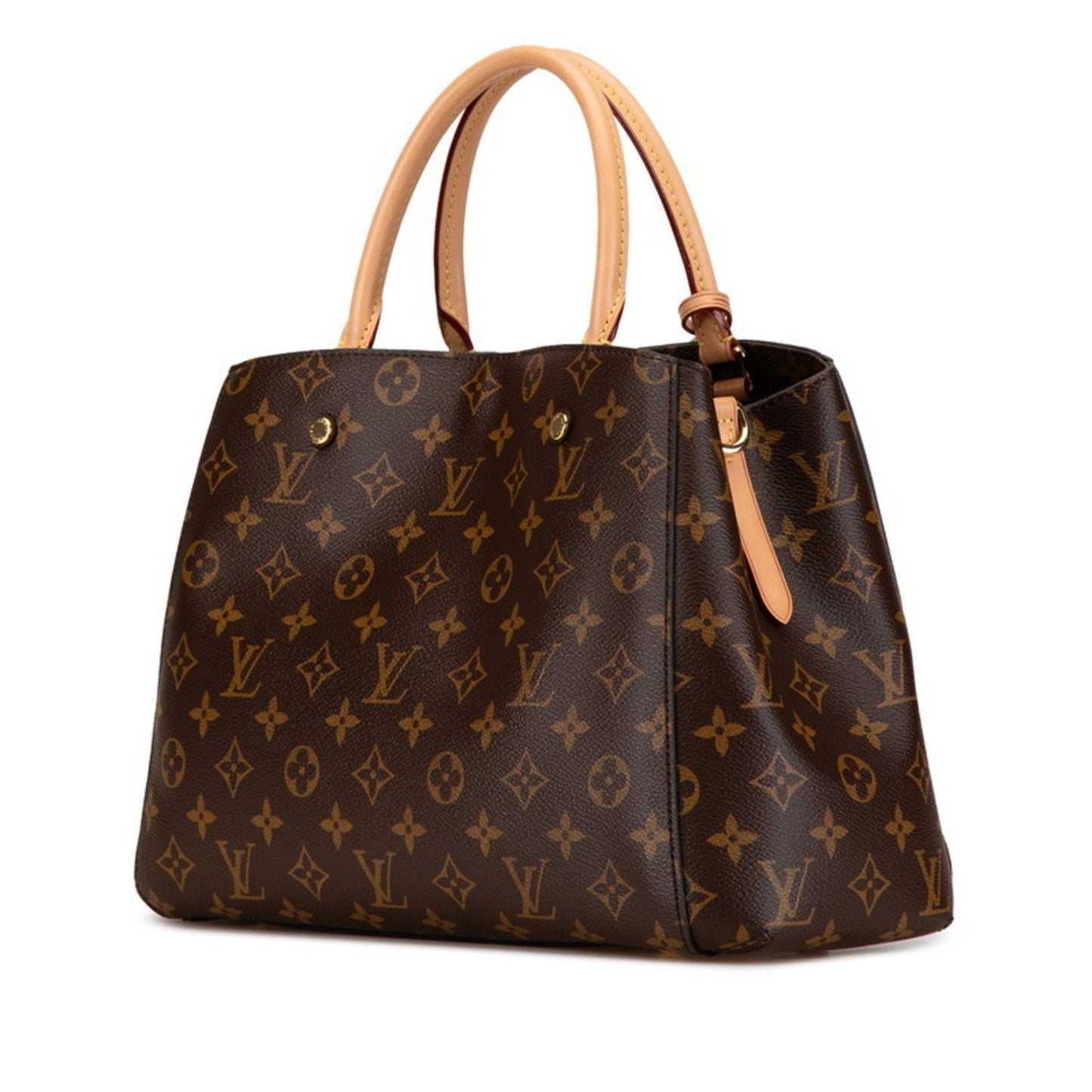 Louis Vuitton Montaigne Brown Canvas Bag