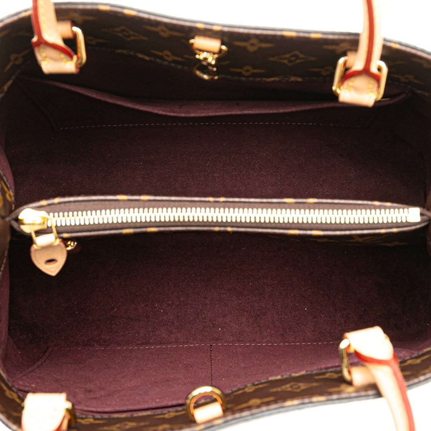 Louis Vuitton Montaigne Brown Canvas Bag