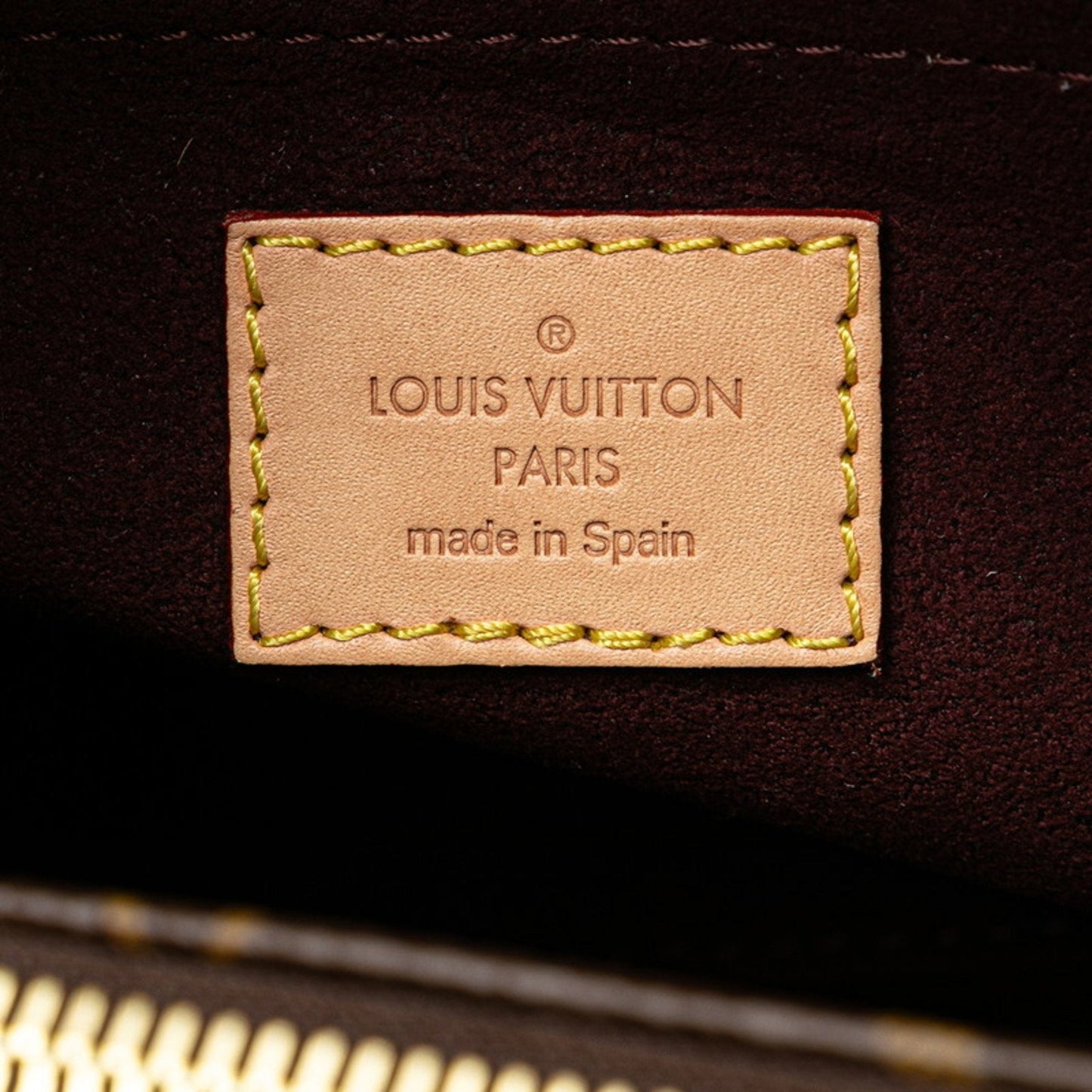 Louis Vuitton Montaigne Brown Canvas Bag