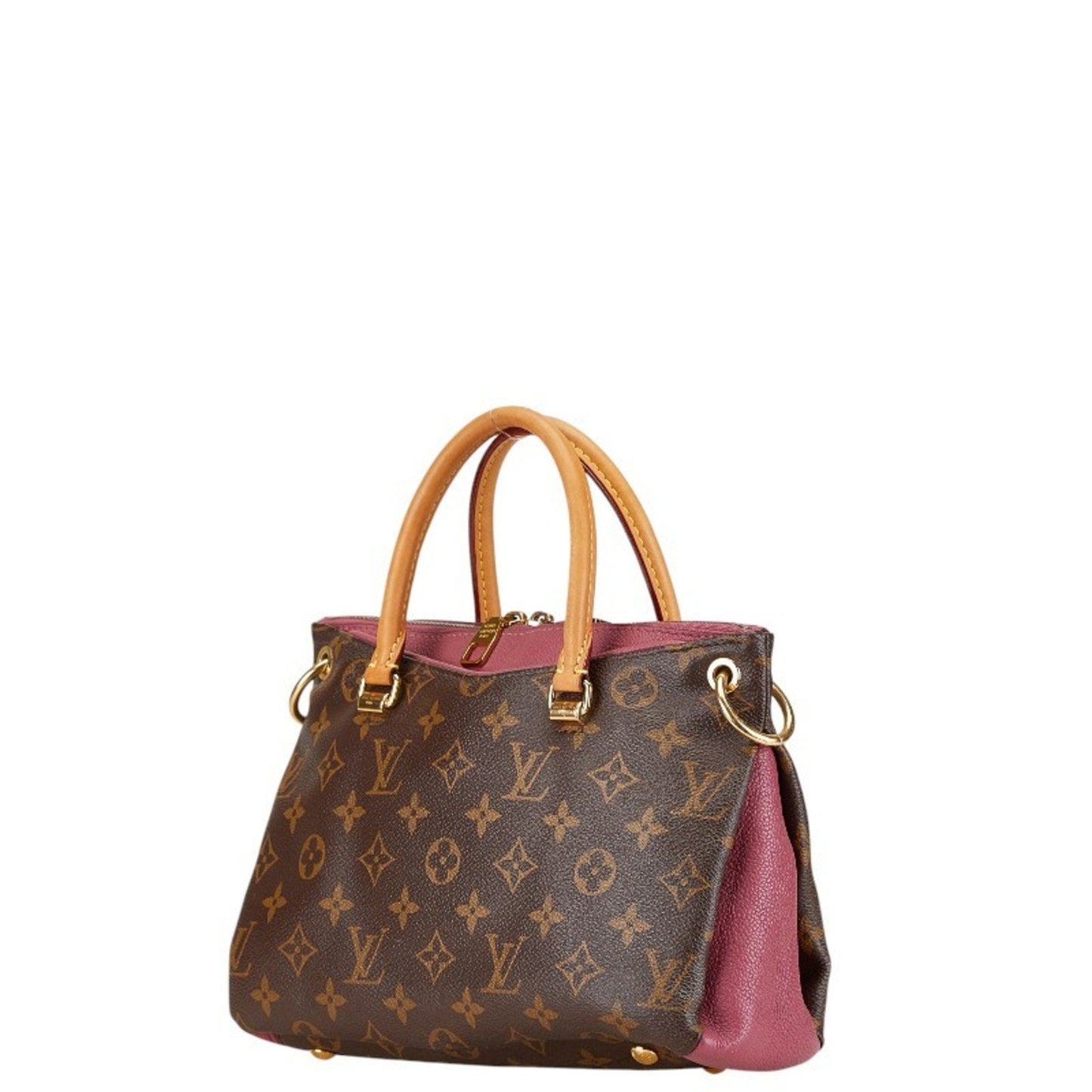 Louis Vuitton Pallas Brown Canvas Bag