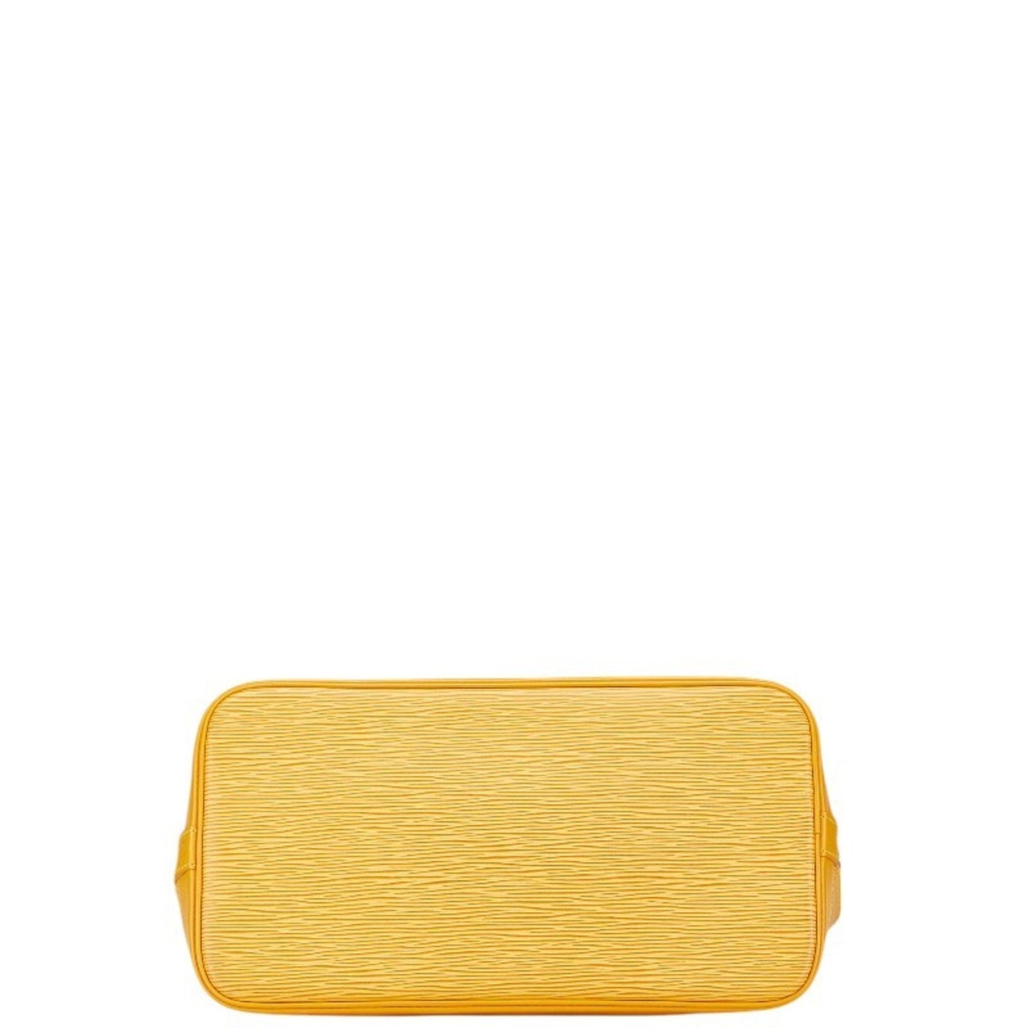 Louis Vuitton Alma Yellow Leather Bag