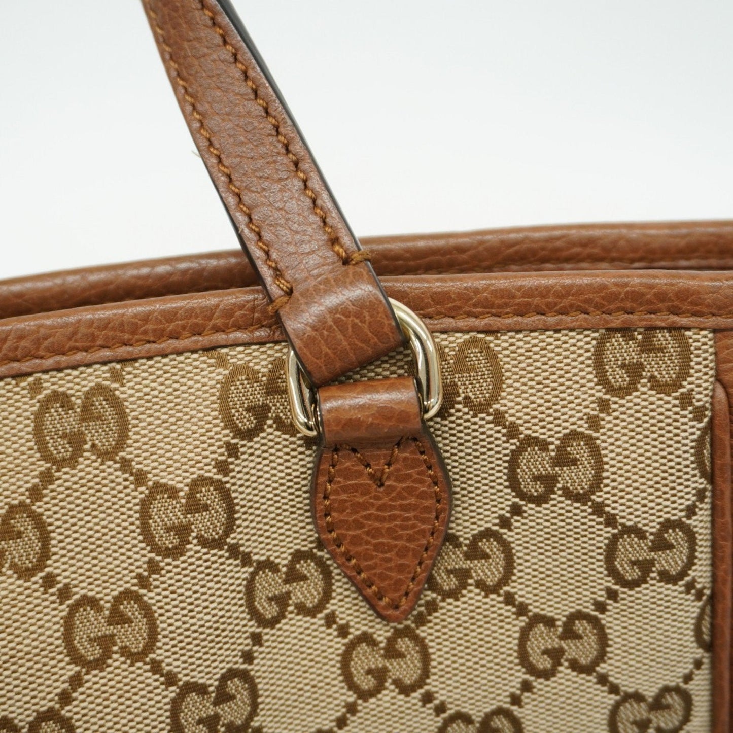 Gucci Brown Canvas Bag