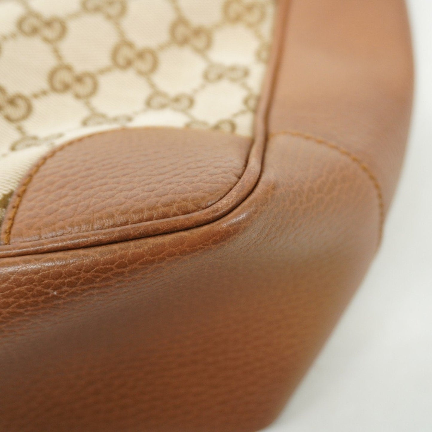 Gucci Brown Canvas Bag