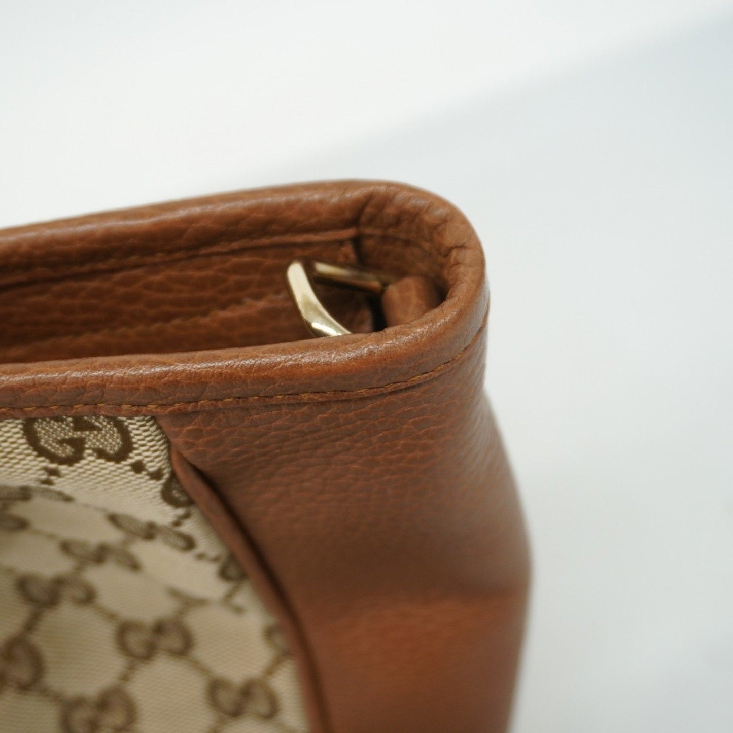 Gucci Brown Canvas Bag