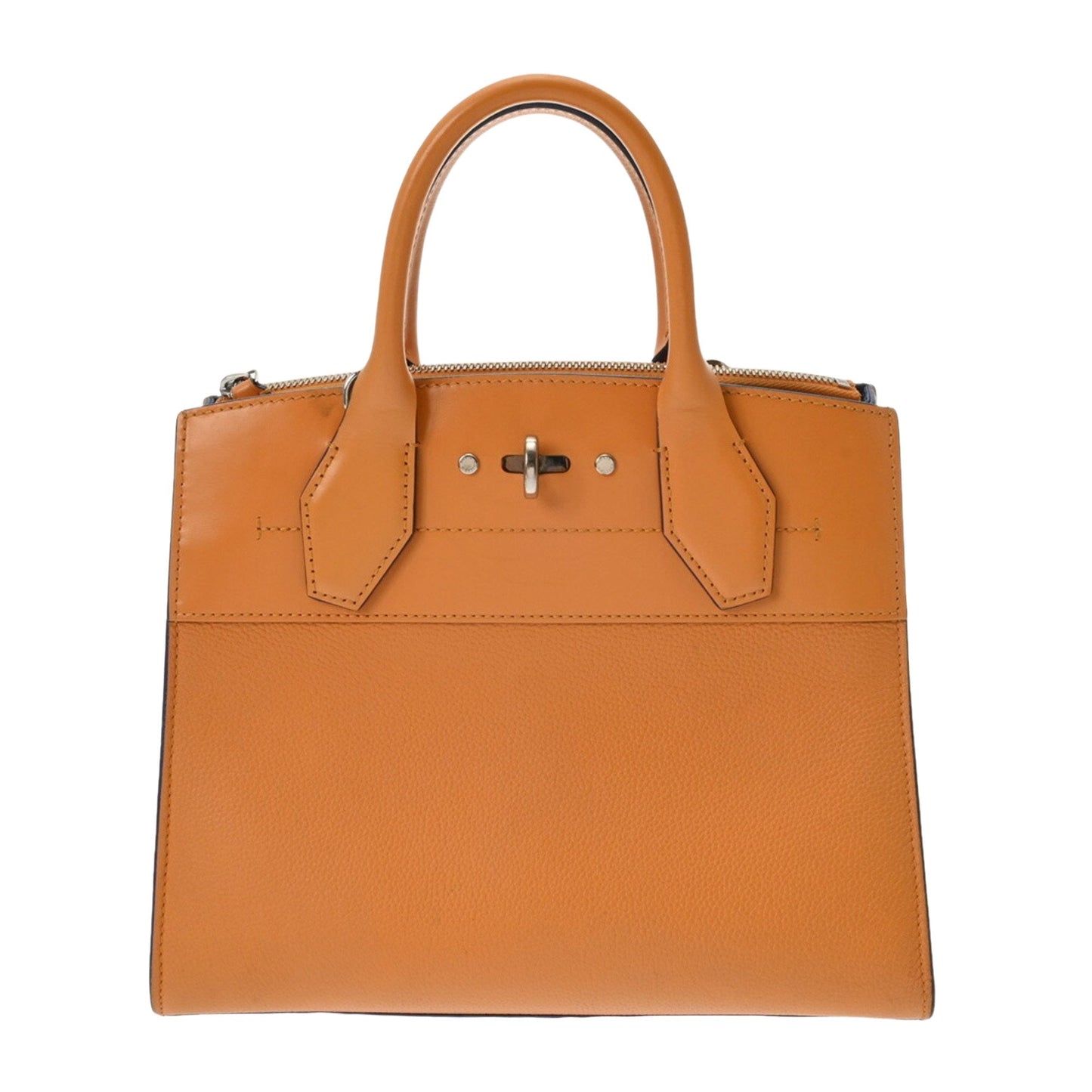 Louis Vuitton Orange Leather Bag