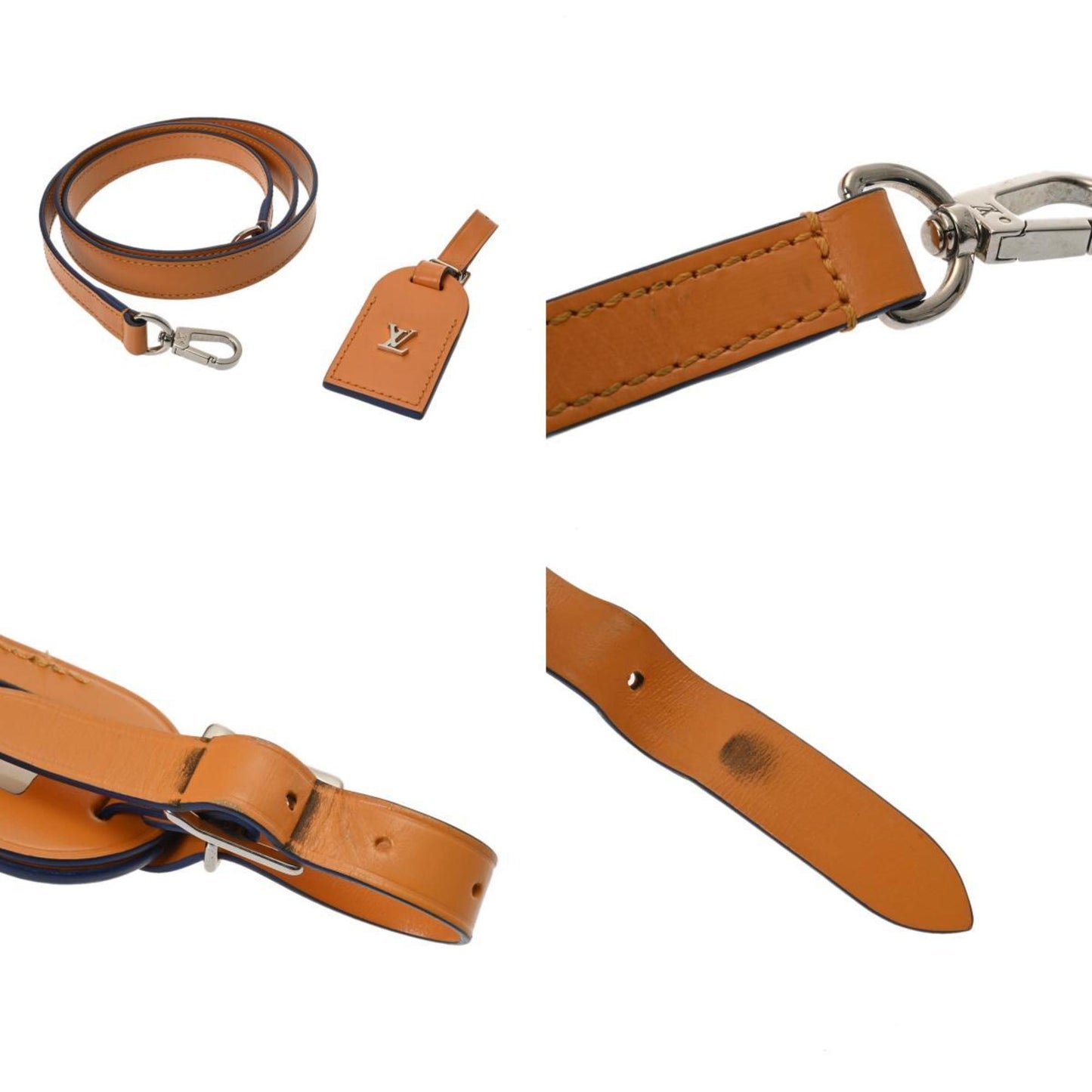 Louis Vuitton Orange Leather Bag
