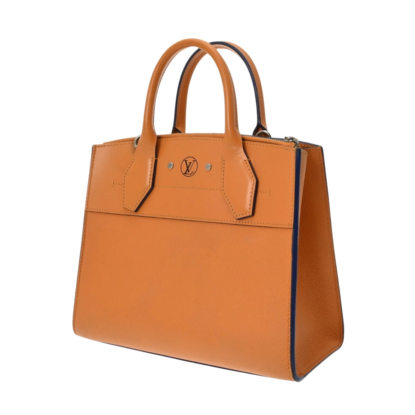 Louis Vuitton Orange Leather Bag