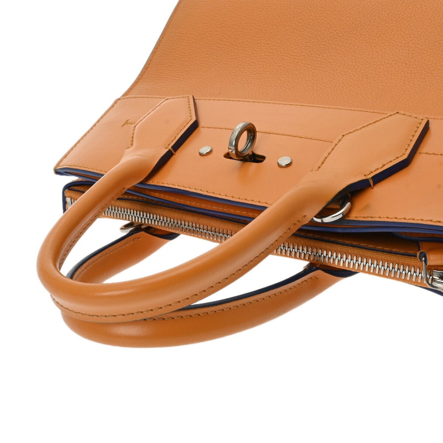 Louis Vuitton Orange Leather Bag