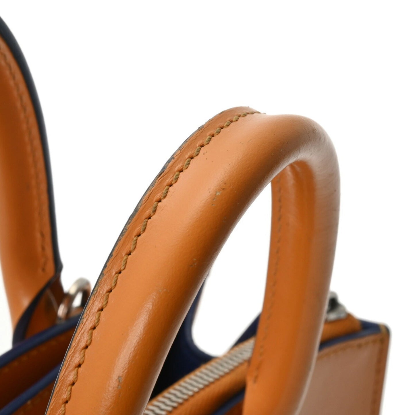 Louis Vuitton Orange Leather Bag