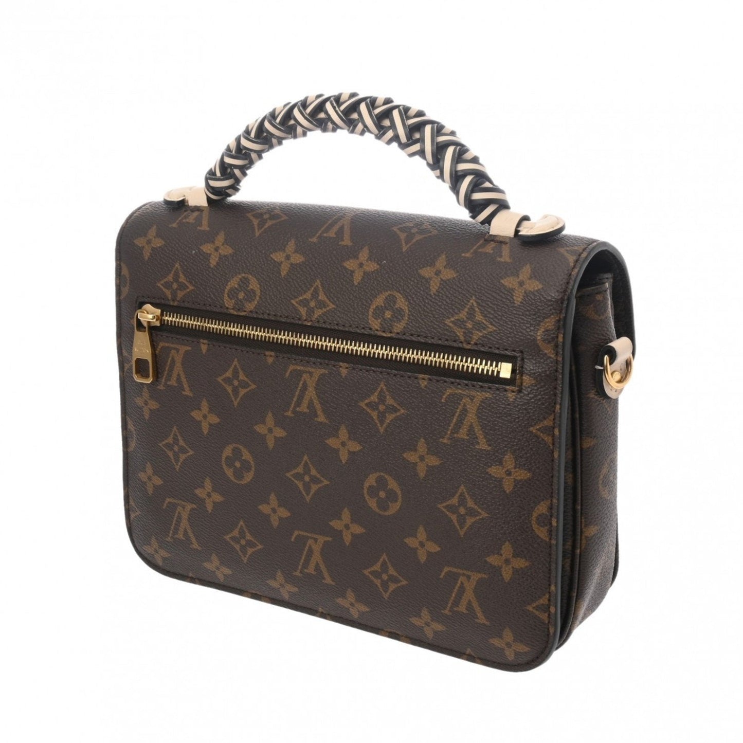Louis Vuitton Metis Brown Canvas Bag