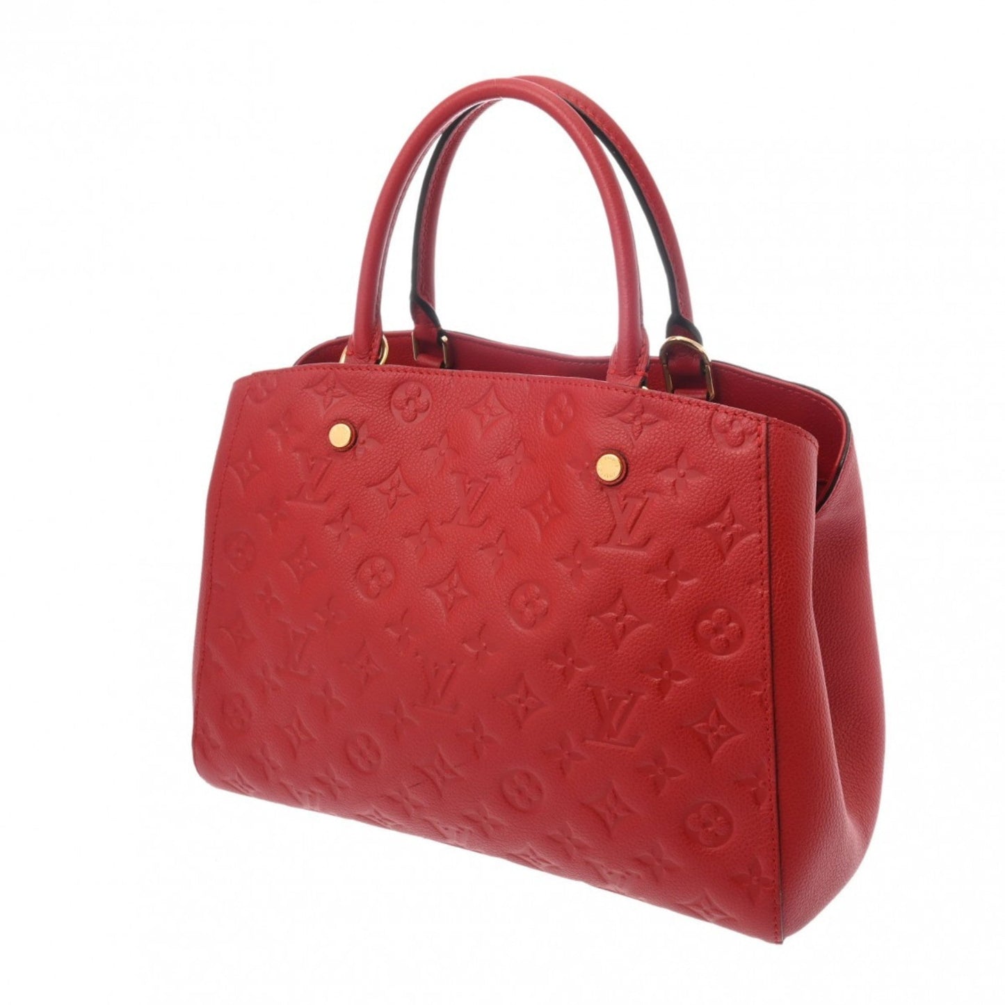 Louis Vuitton Montaigne Red Canvas Bag