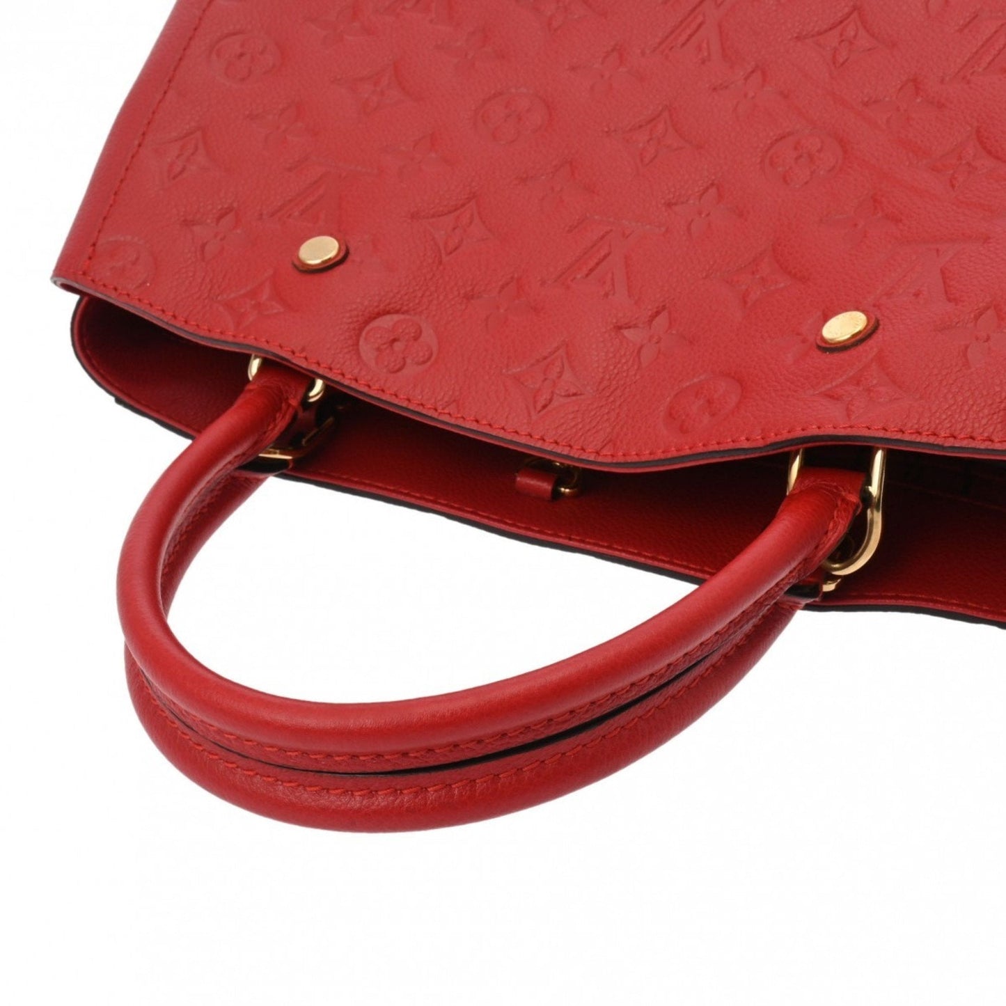 Louis Vuitton Montaigne Red Canvas Bag