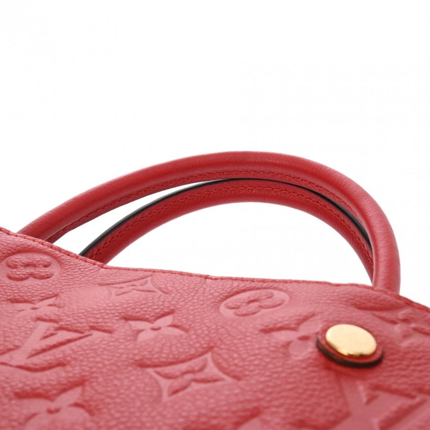 Louis Vuitton Montaigne Red Canvas Bag