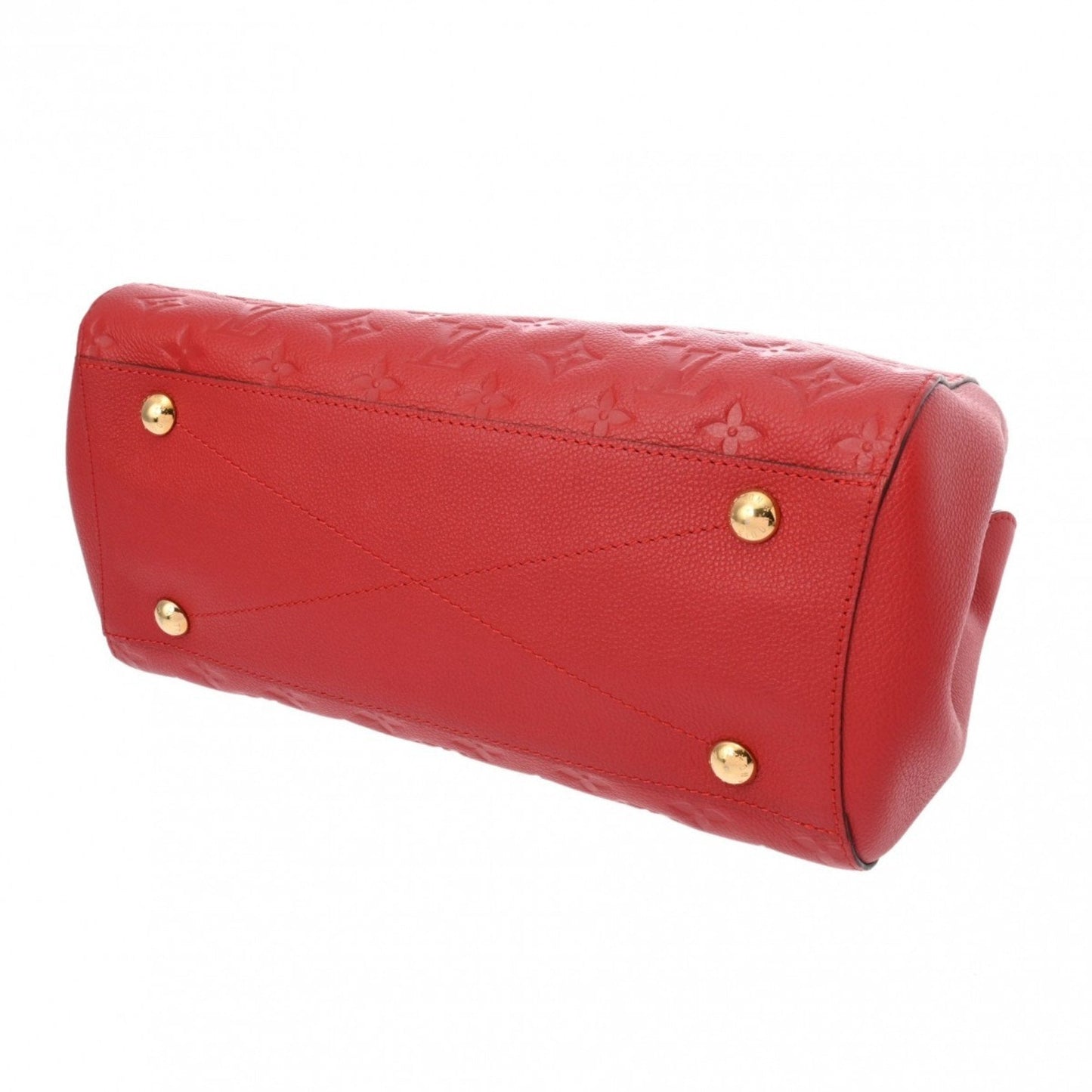 Louis Vuitton Montaigne Red Canvas Bag