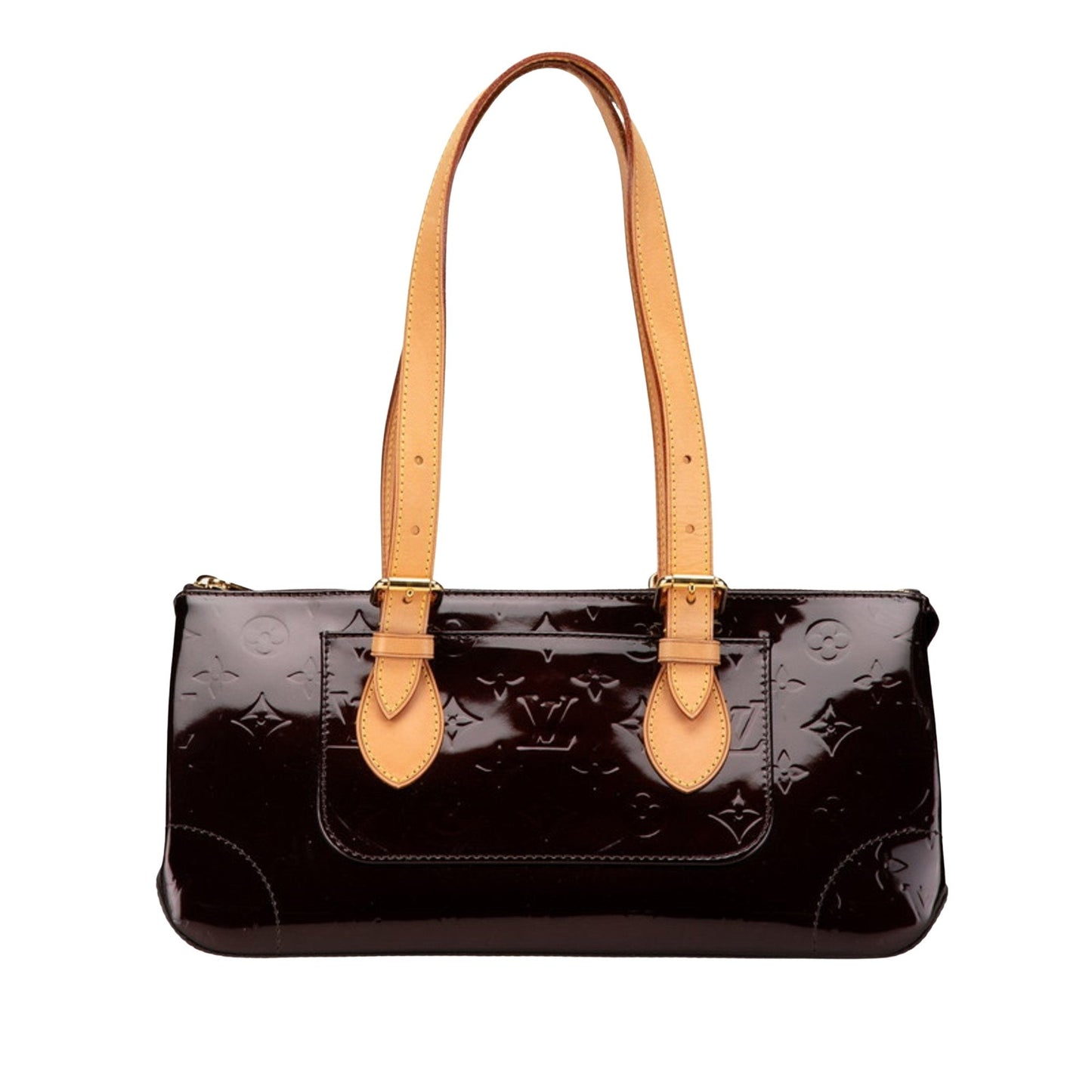 Louis Vuitton Rosewood Burgundy Patent Leather Bag