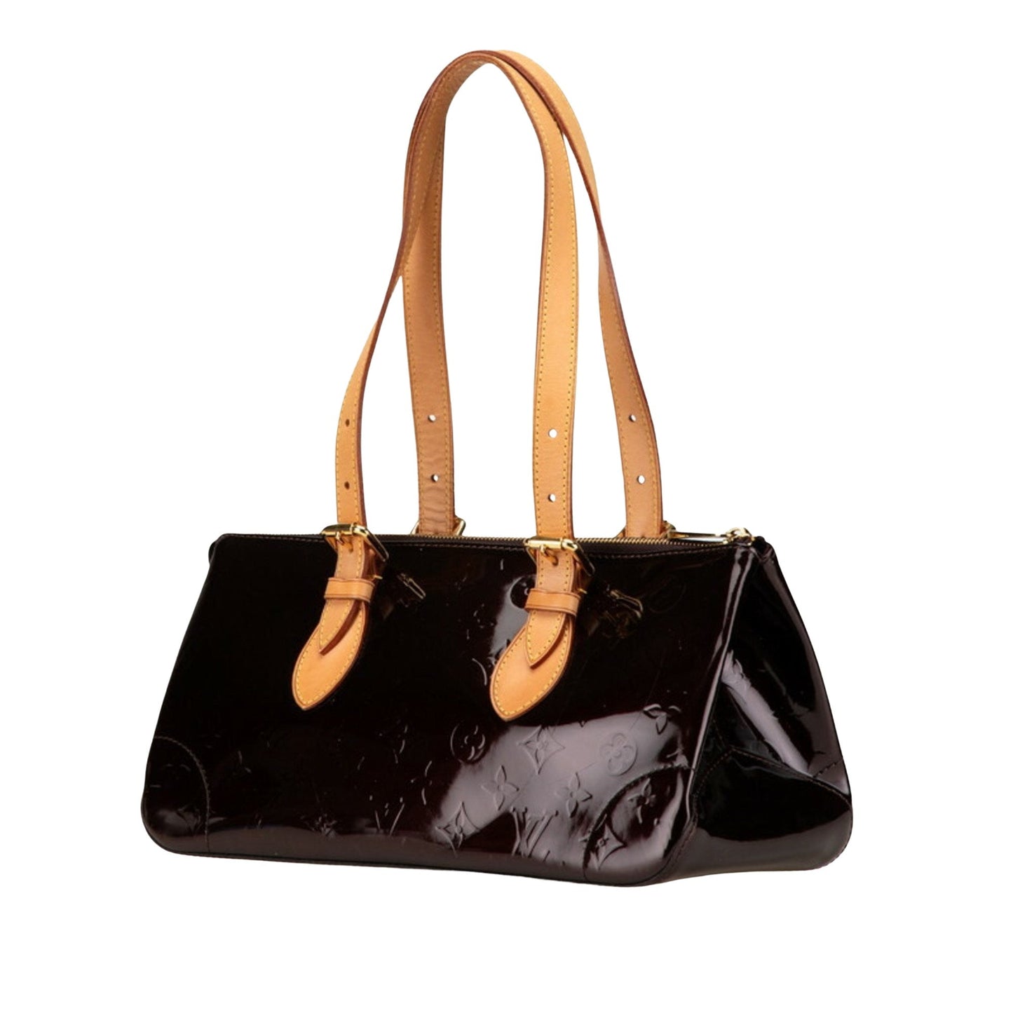 Louis Vuitton Rosewood Burgundy Patent Leather Bag