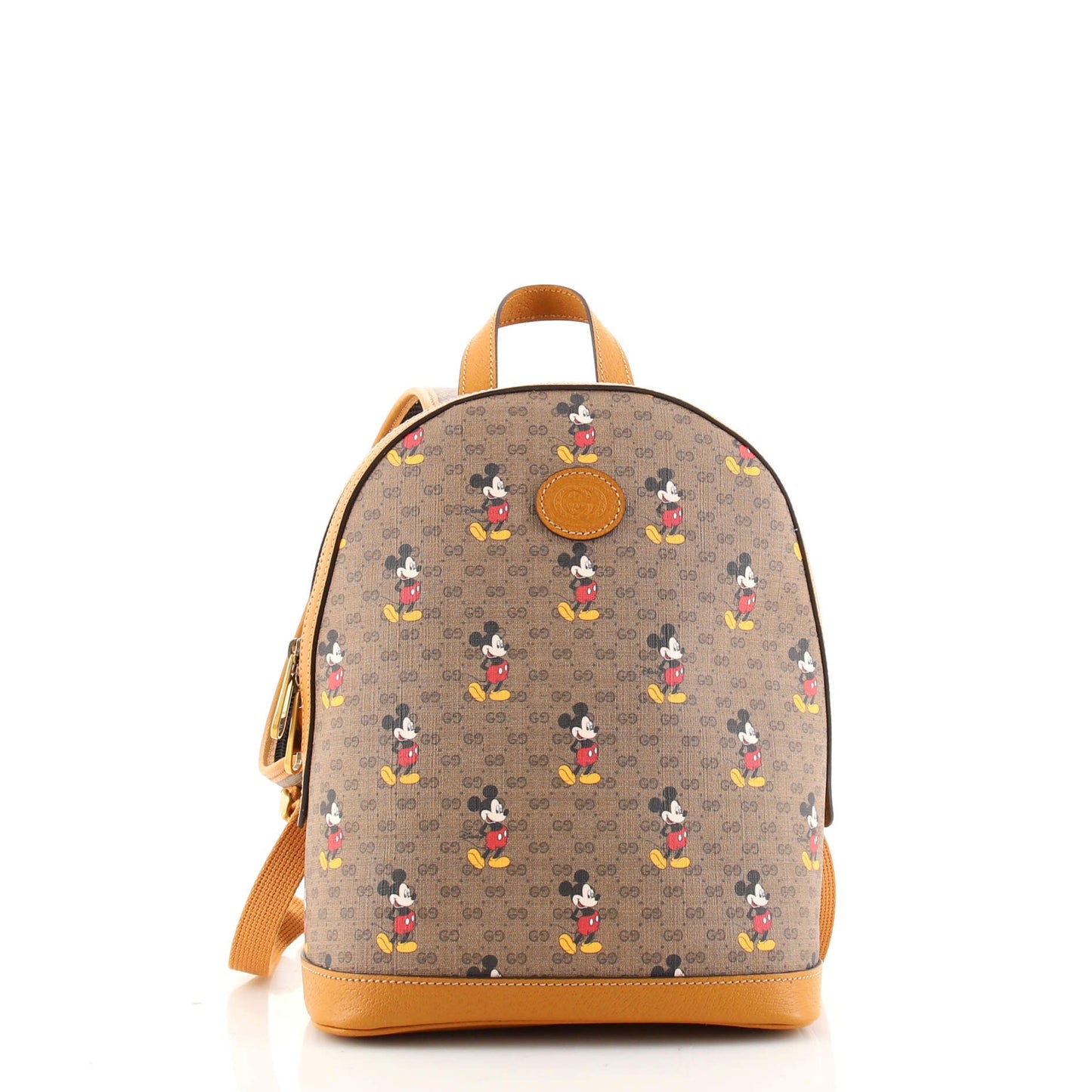 Disney Mickey Mouse Backpack Printed Mini GG Coated Canvas Small