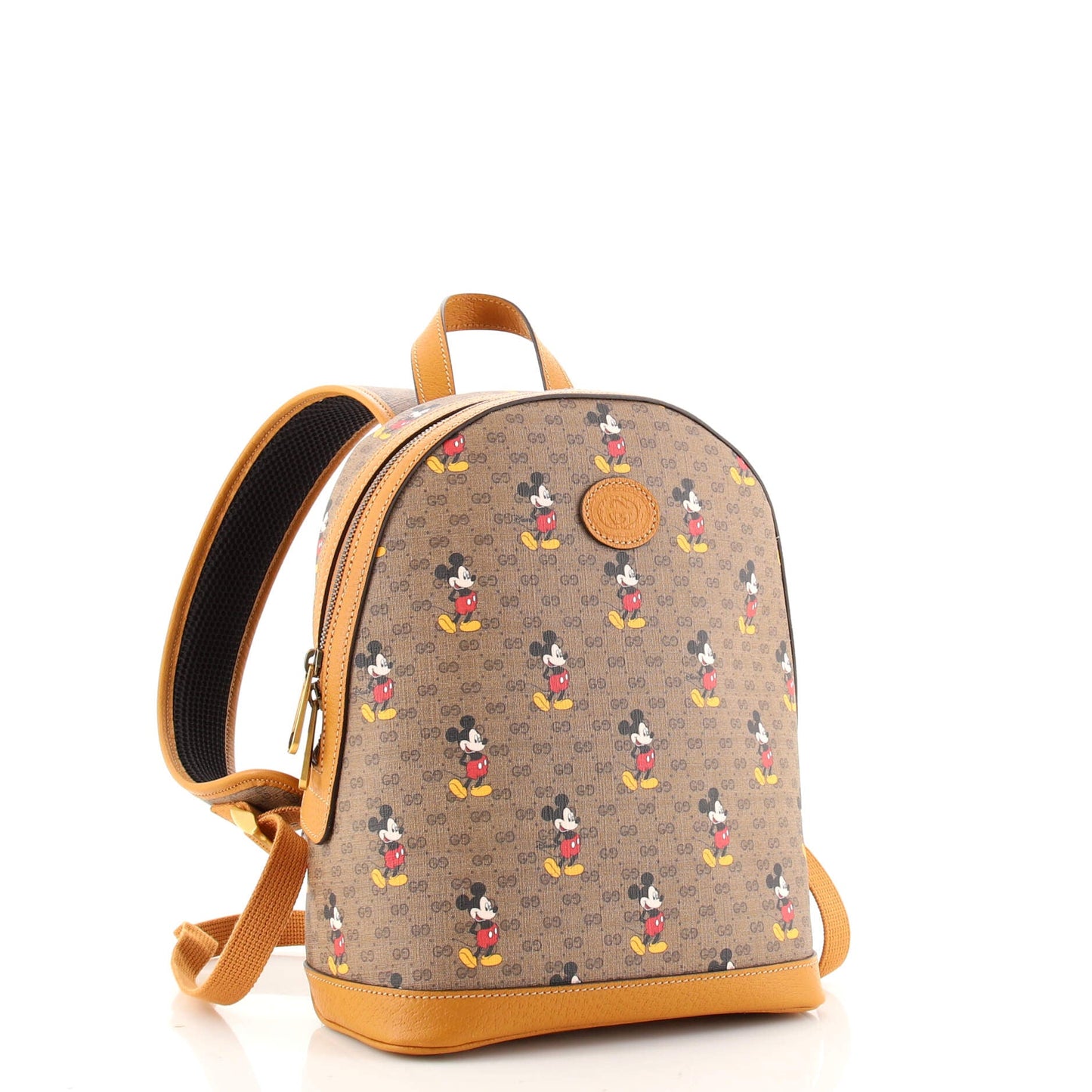 Disney Mickey Mouse Backpack Printed Mini GG Coated Canvas Small
