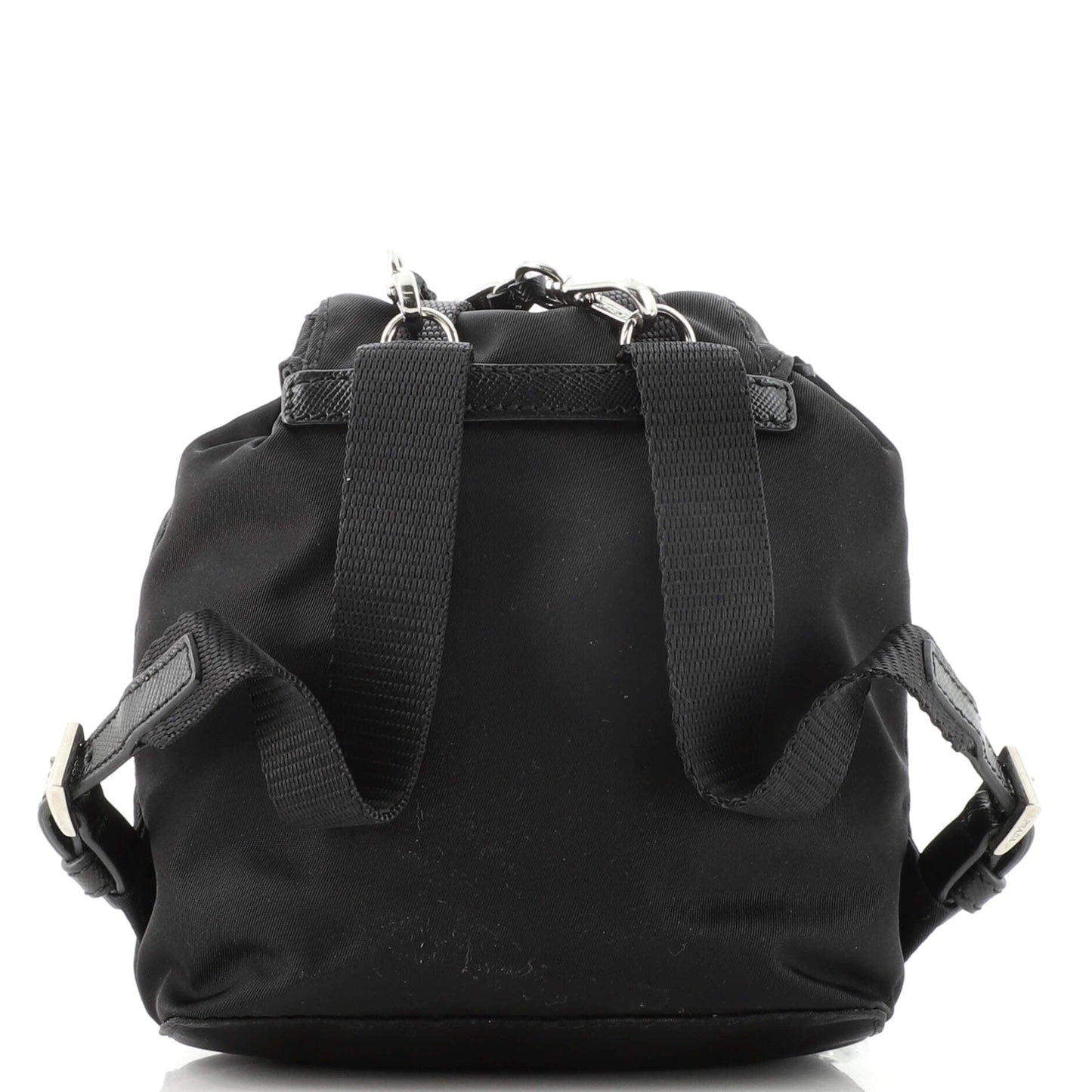 Convertible Chain Backpack Tessuto Mini
