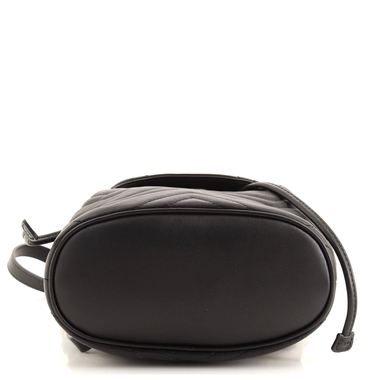 GG Marmont Drawstring Backpack Matelasse Leather Mini