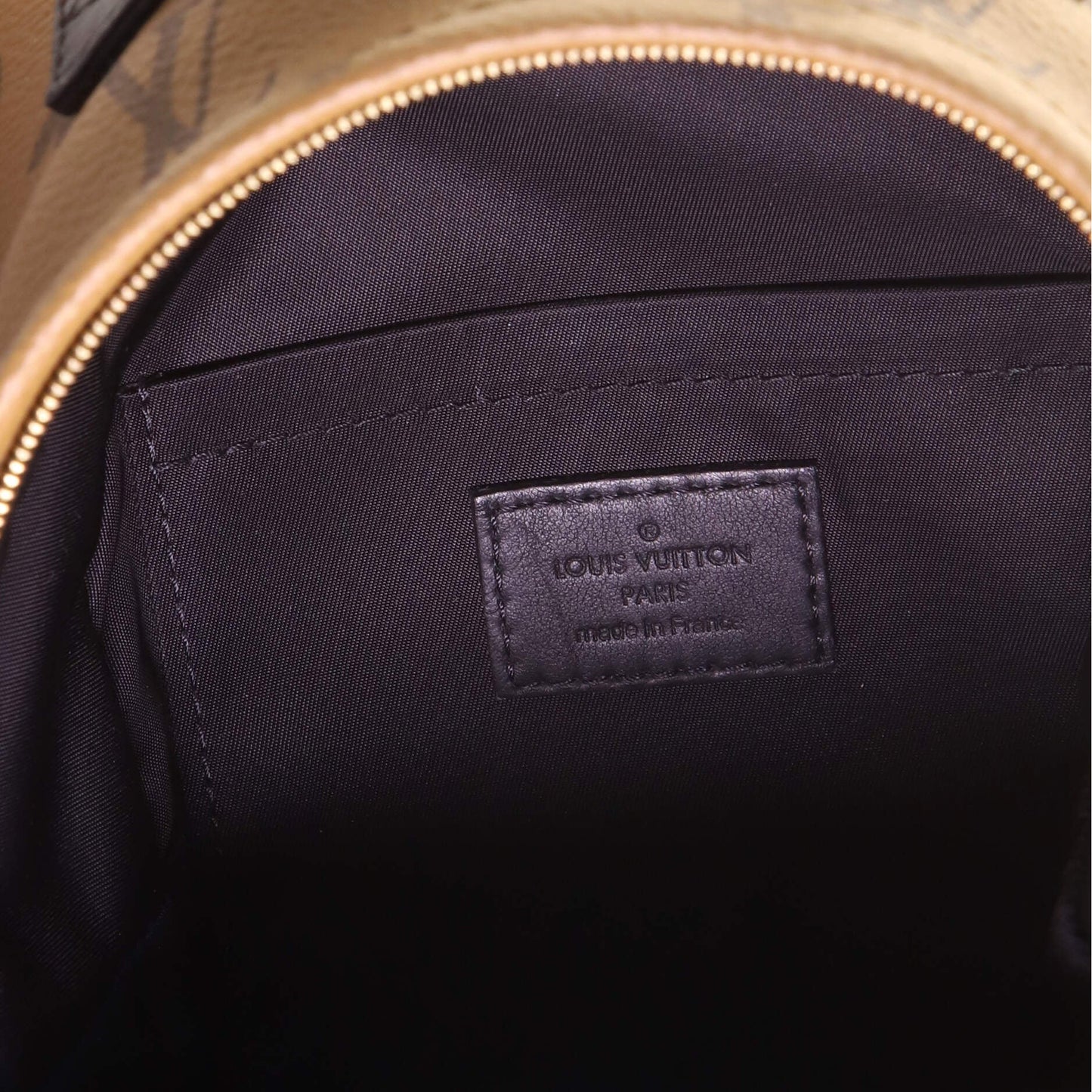 Palm Springs Backpack Reverse Monogram Canvas Mini