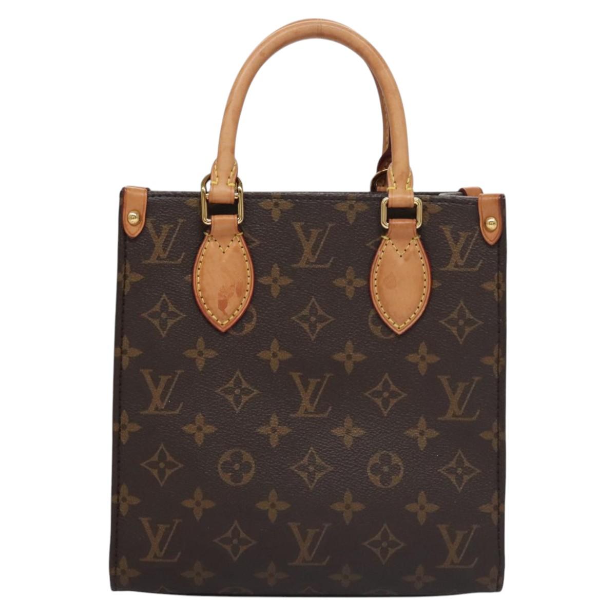 Louis Vuitton Plat Brown Canvas Bag