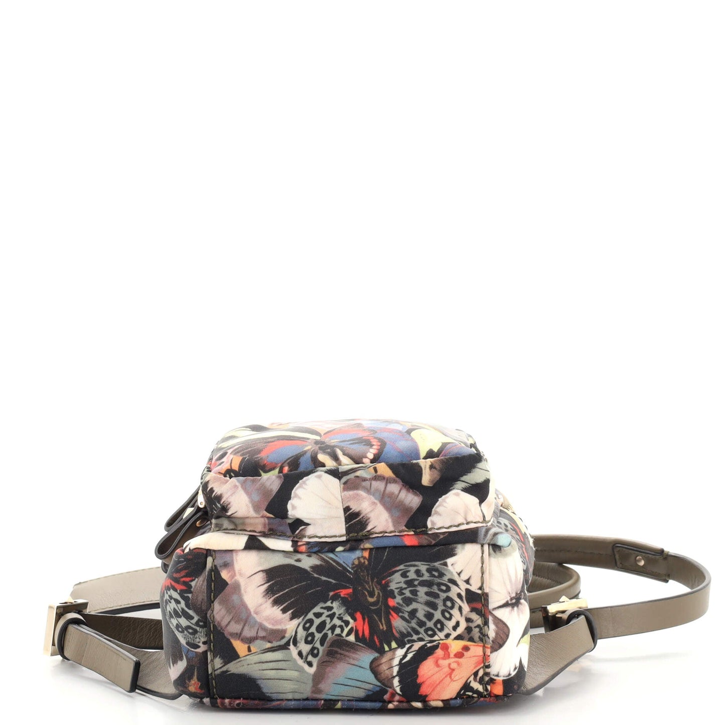 Rockstud Backpack Printed Nylon Mini