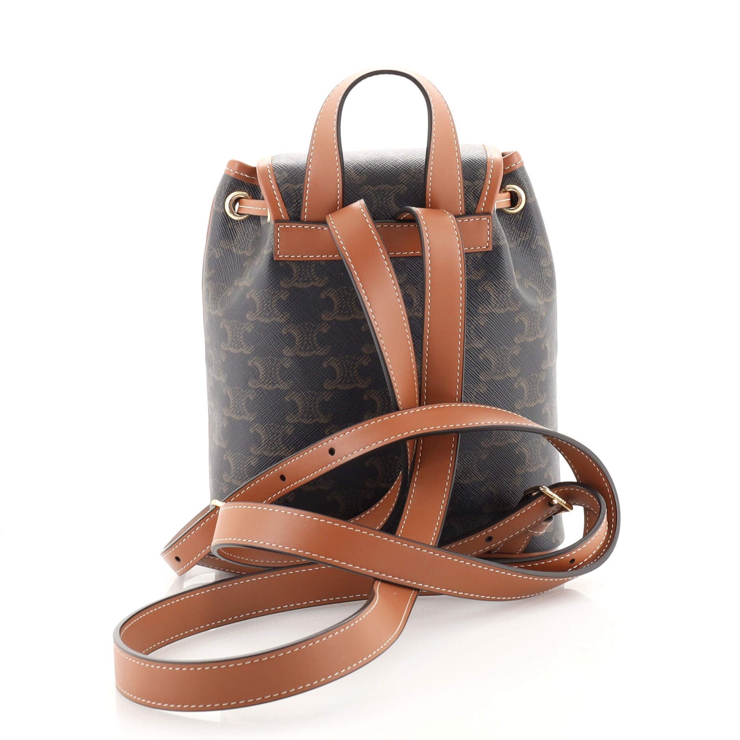 Folco Backpack Triomphe Coated Canvas Mini