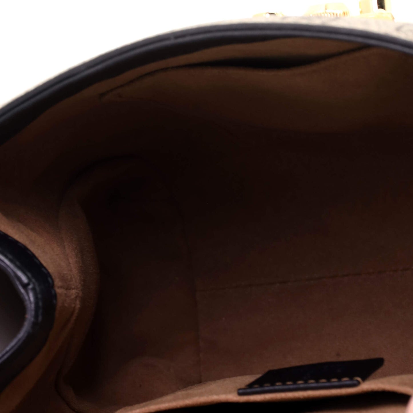 Padlock Backpack GG Coated Canvas and Leather Mini