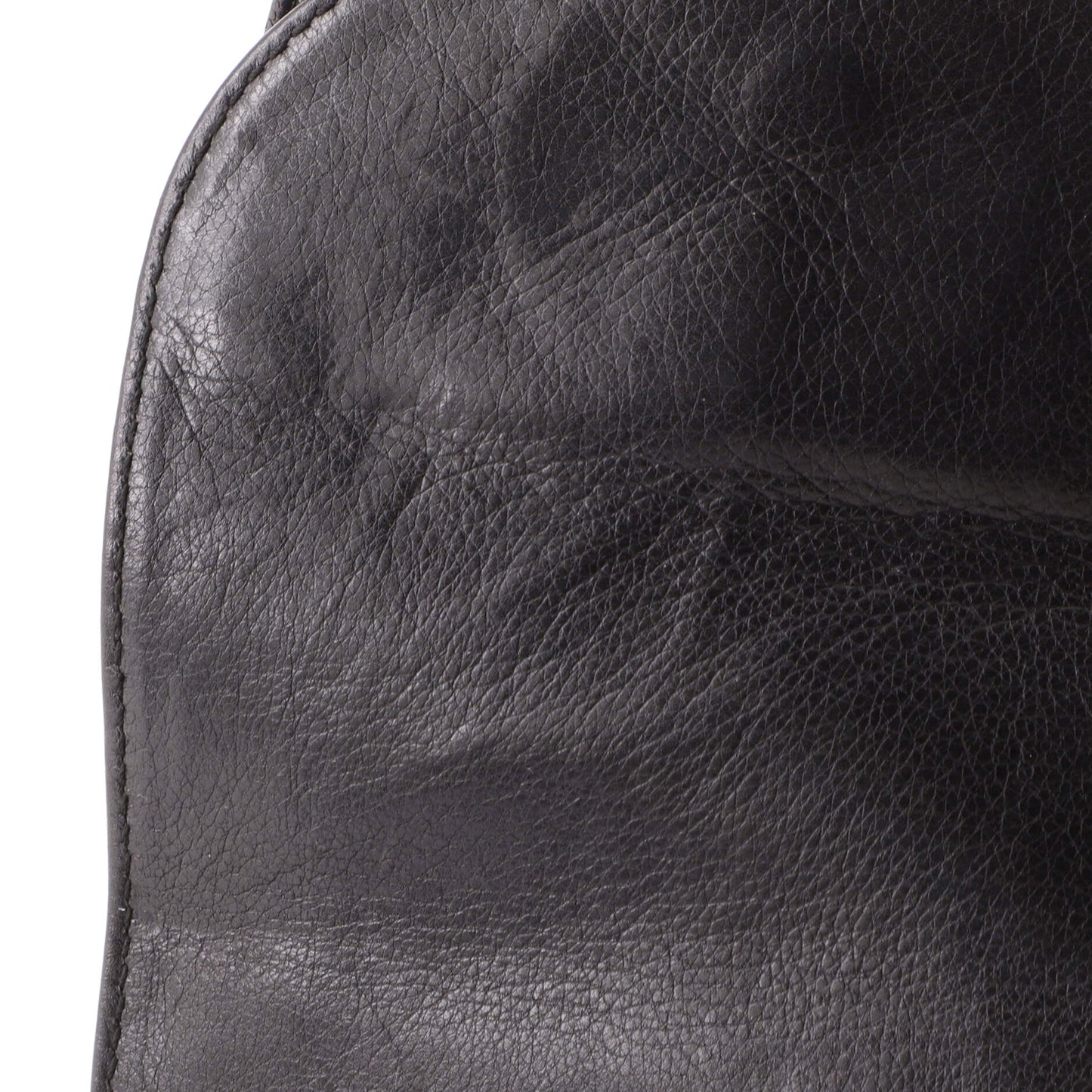 Vintage Bamboo Backpack Leather Mini