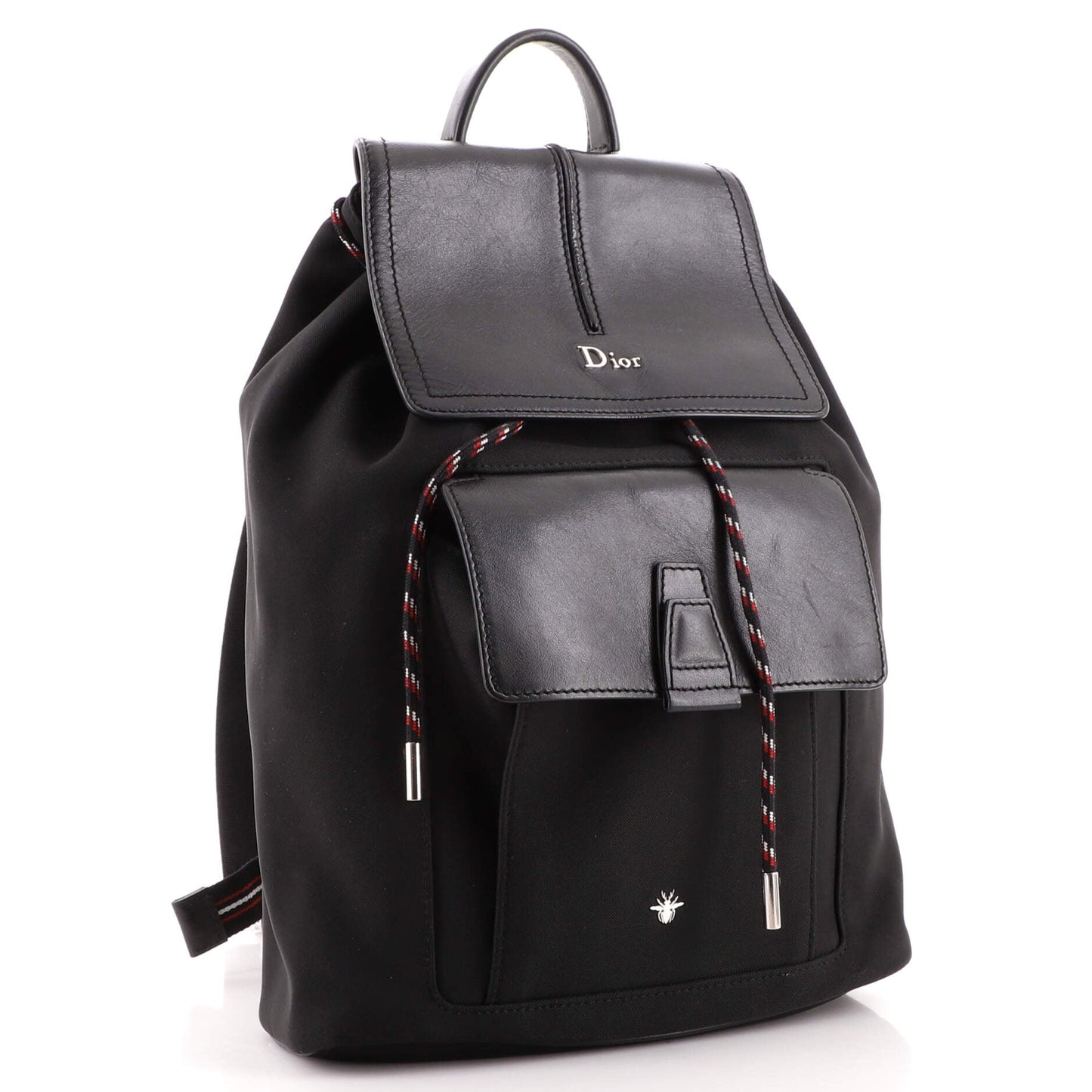 Motion Backpack Nylon and Leather Mini