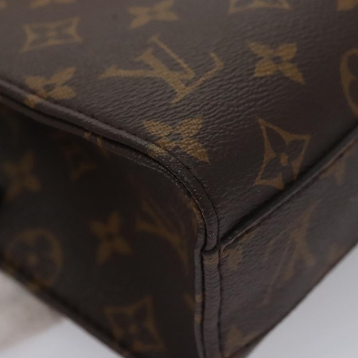 Louis Vuitton Plat Brown Canvas Bag